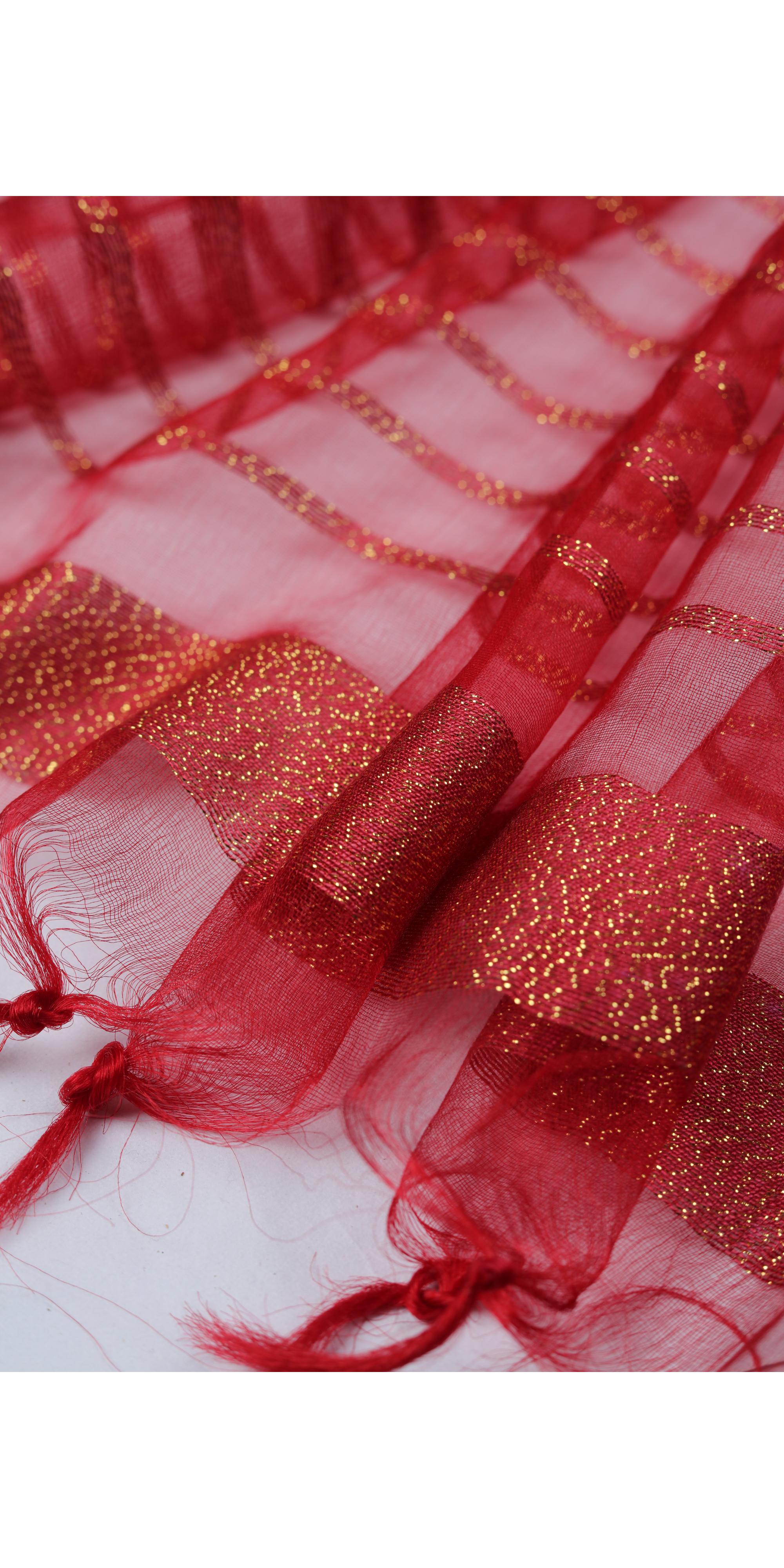 Cotton Silk 3 Piece Unstitched Set -290