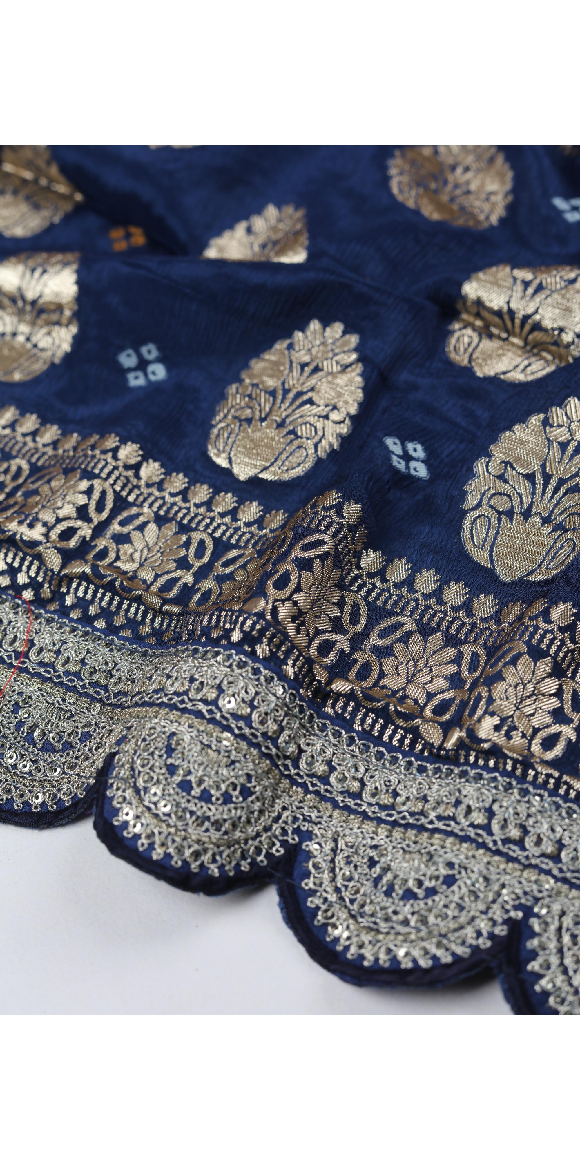 Cotton Silk 3 Piece Unstitched Set -301