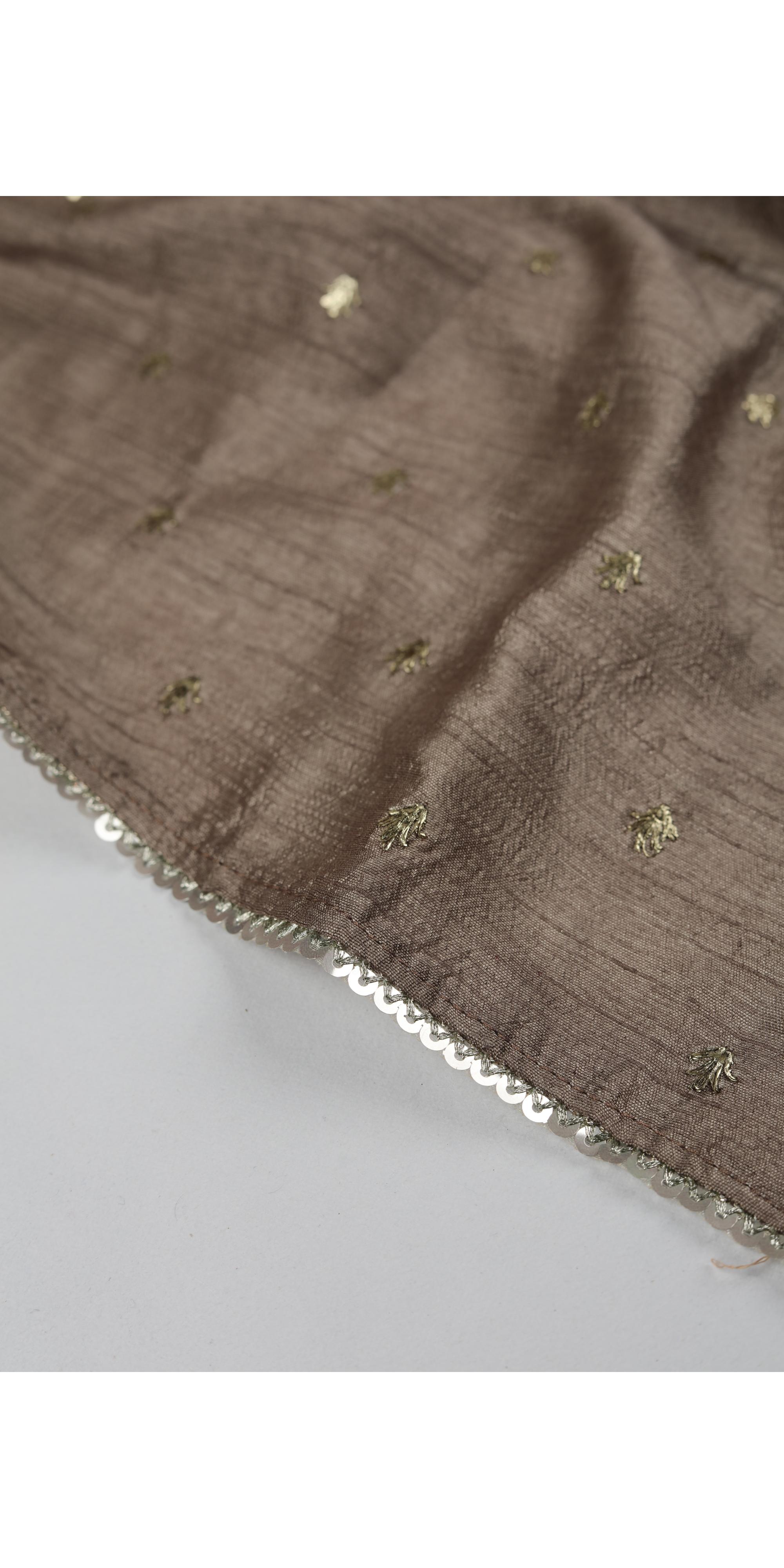 Cotton Silk 3 Piece Unstitched Set -302