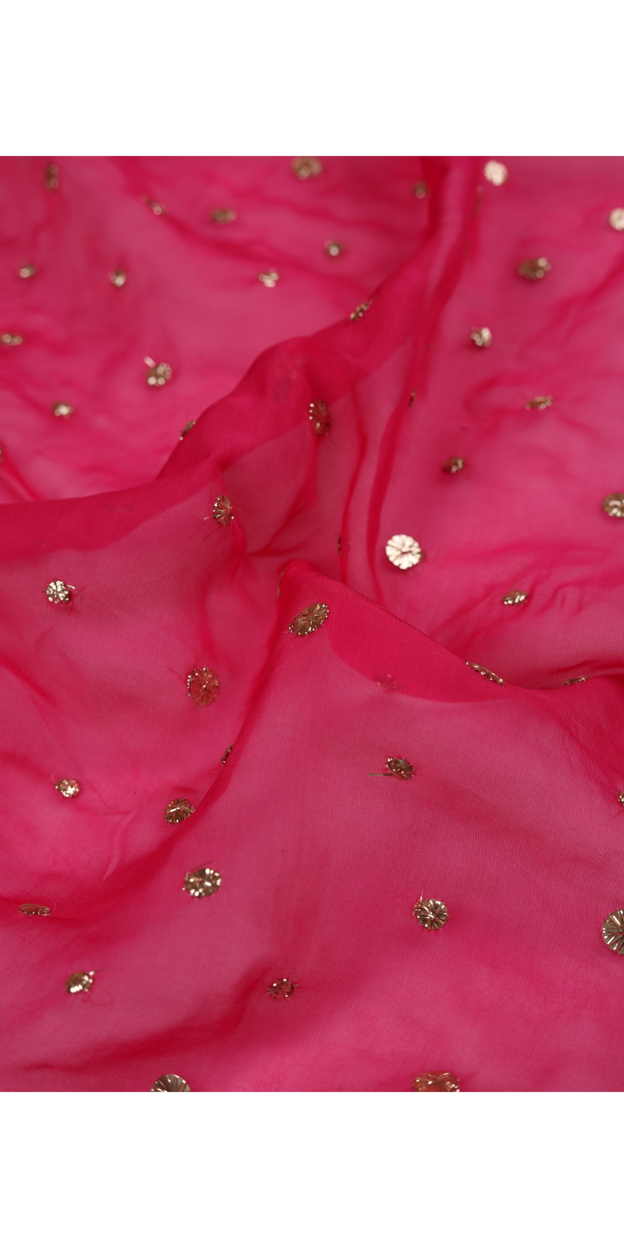 Cotton Silk 3 Piece Unstitched Set -303
