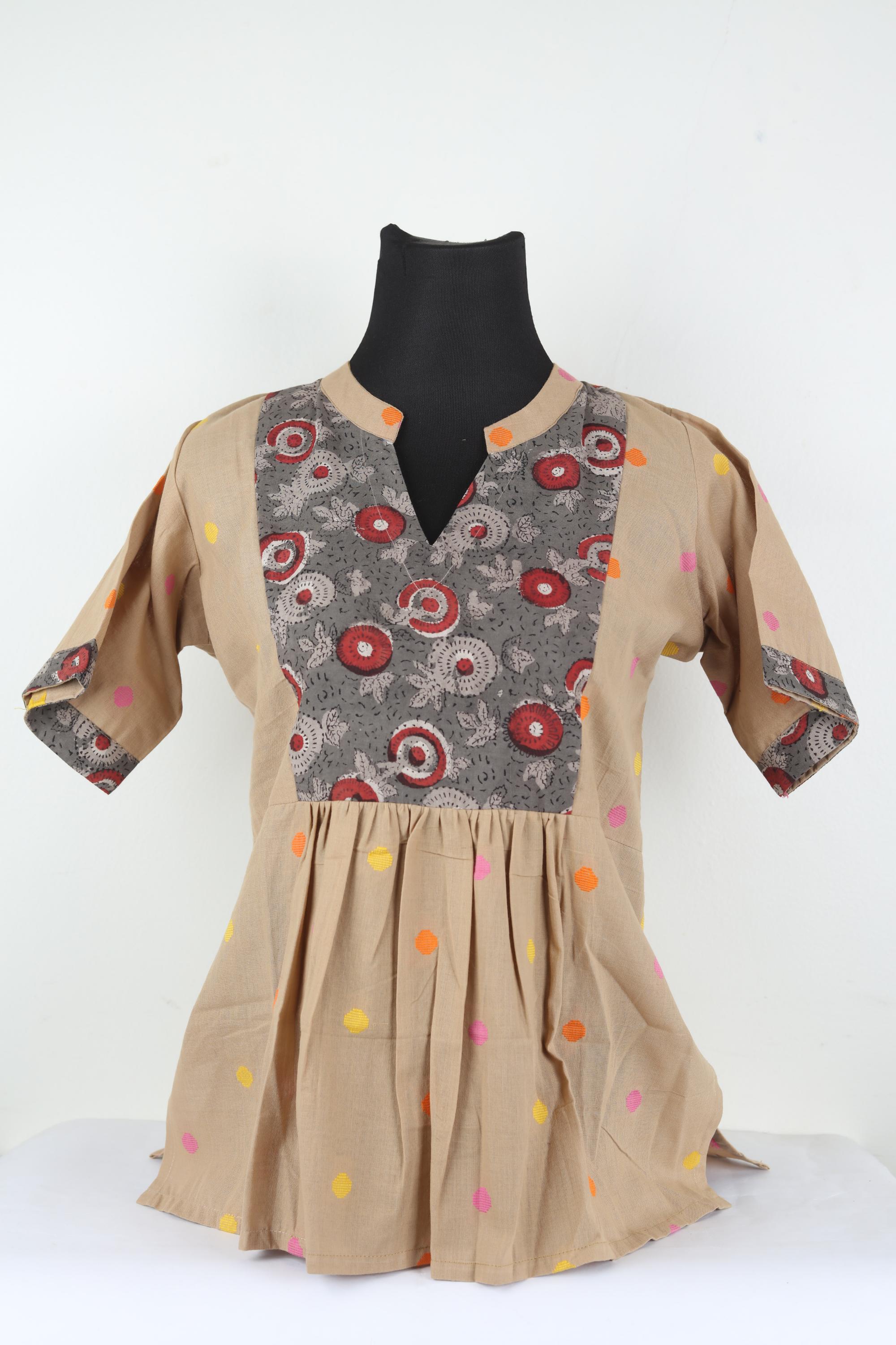 Cotton Ready-to-WearTunics - Elegant Design RMT-558