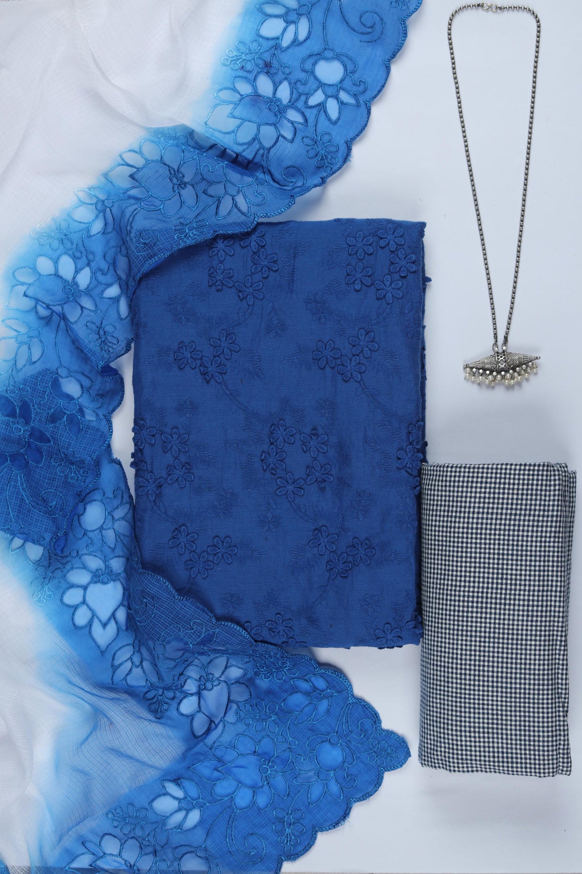 Cotton  3 Piece Unstitched Set -311