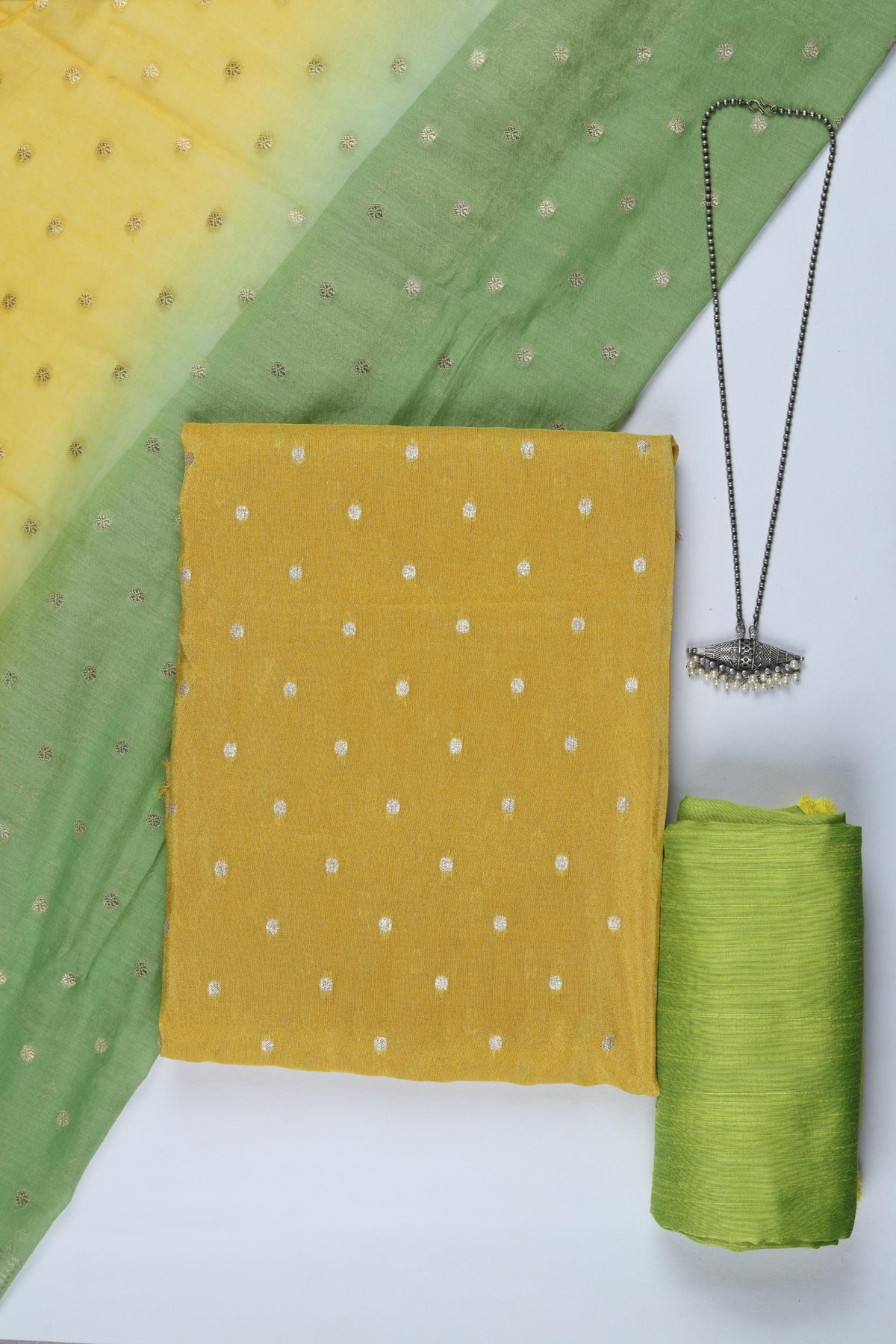 3 Piece Unstitched Set -330