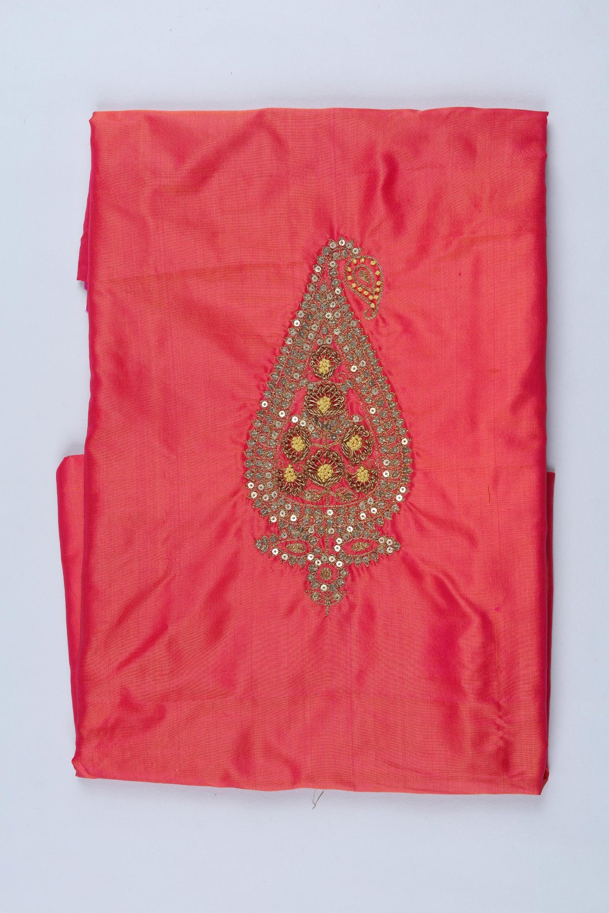 Silk 2 Piece Unstitched Kurta & Dupatta Set – Traditional Design-050