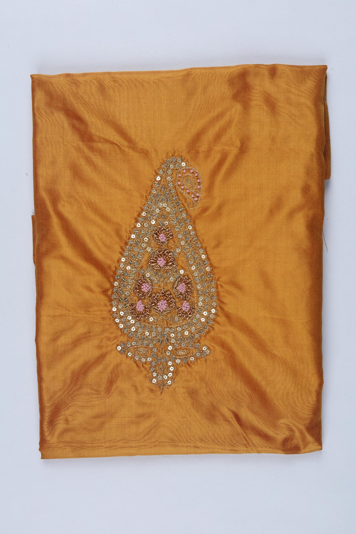 Silk 2 Piece Unstitched Kurta & Dupatta Set – Traditional Design-049