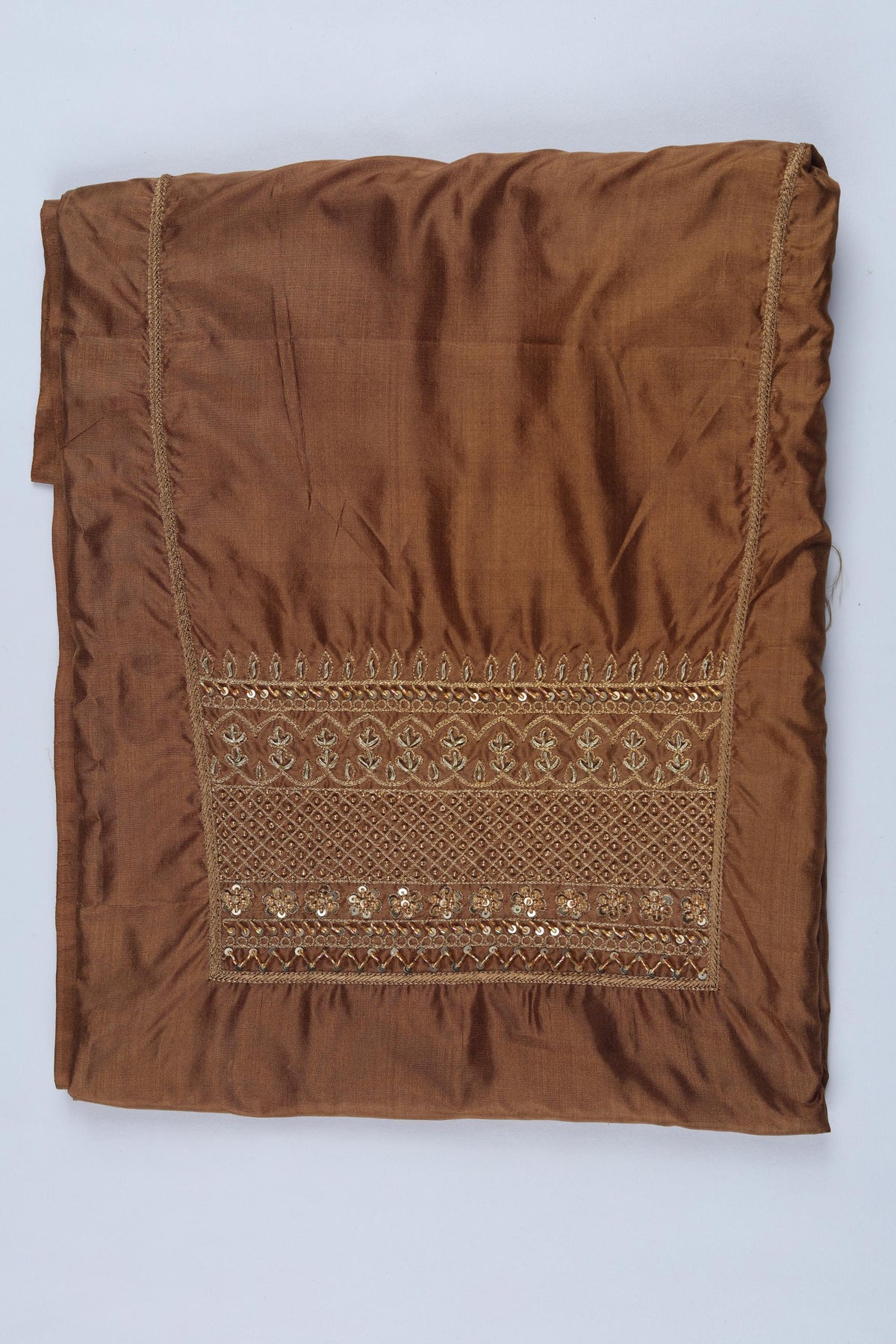 Pure Silk Piece Unstitched Suit Set – Classic Ethnic Style-341