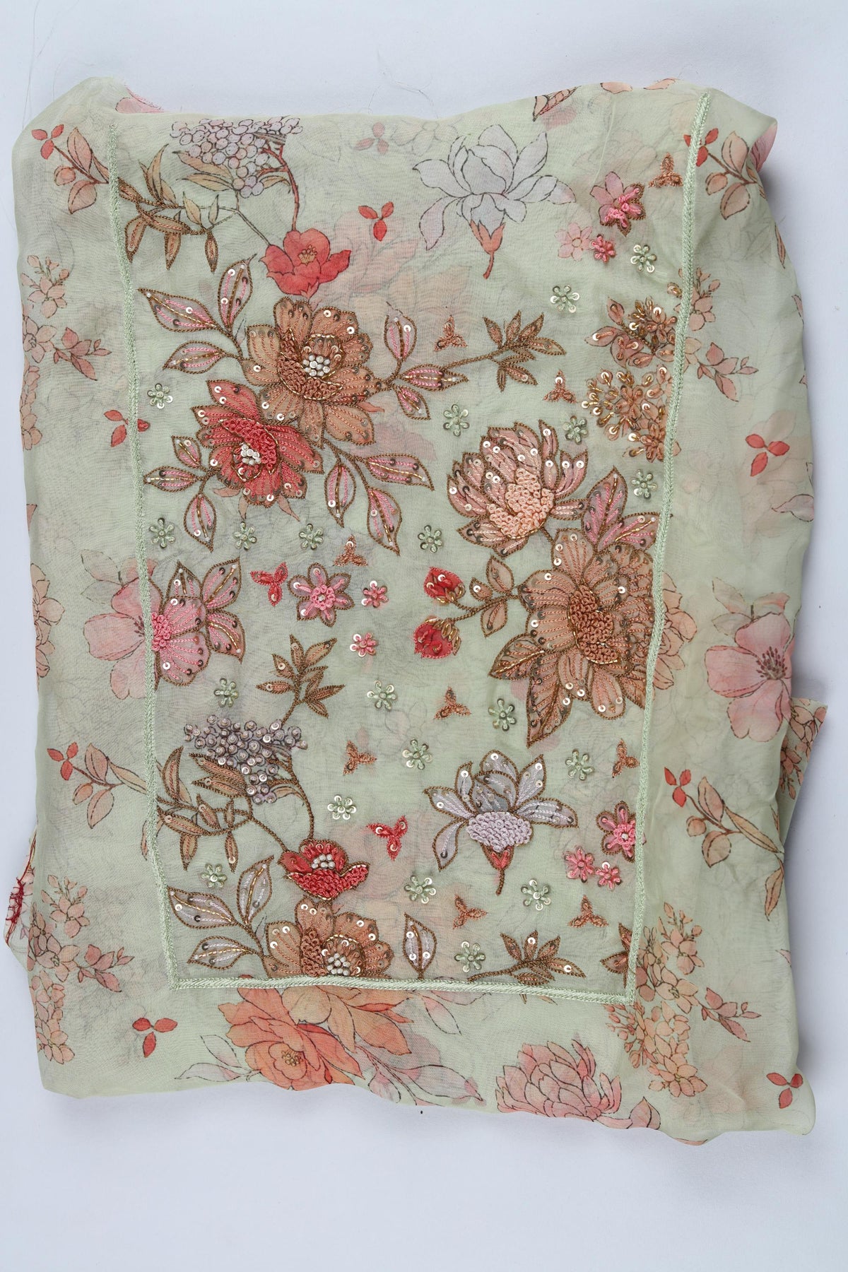3 Piece Unstitched Set -327