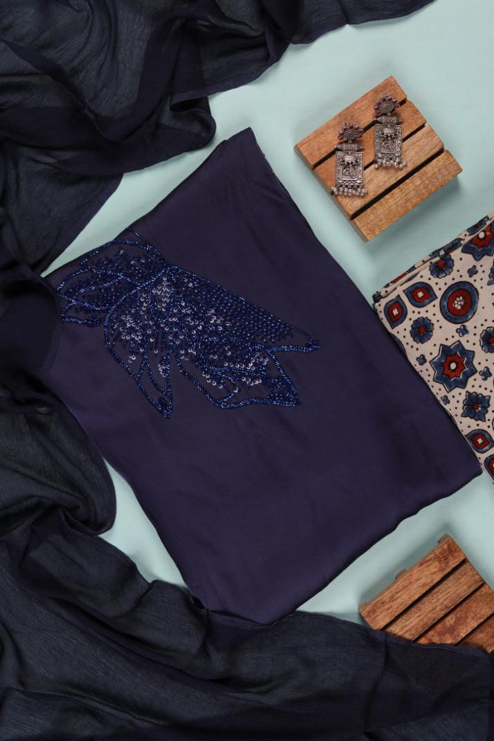 Embroidered Modal Set-3