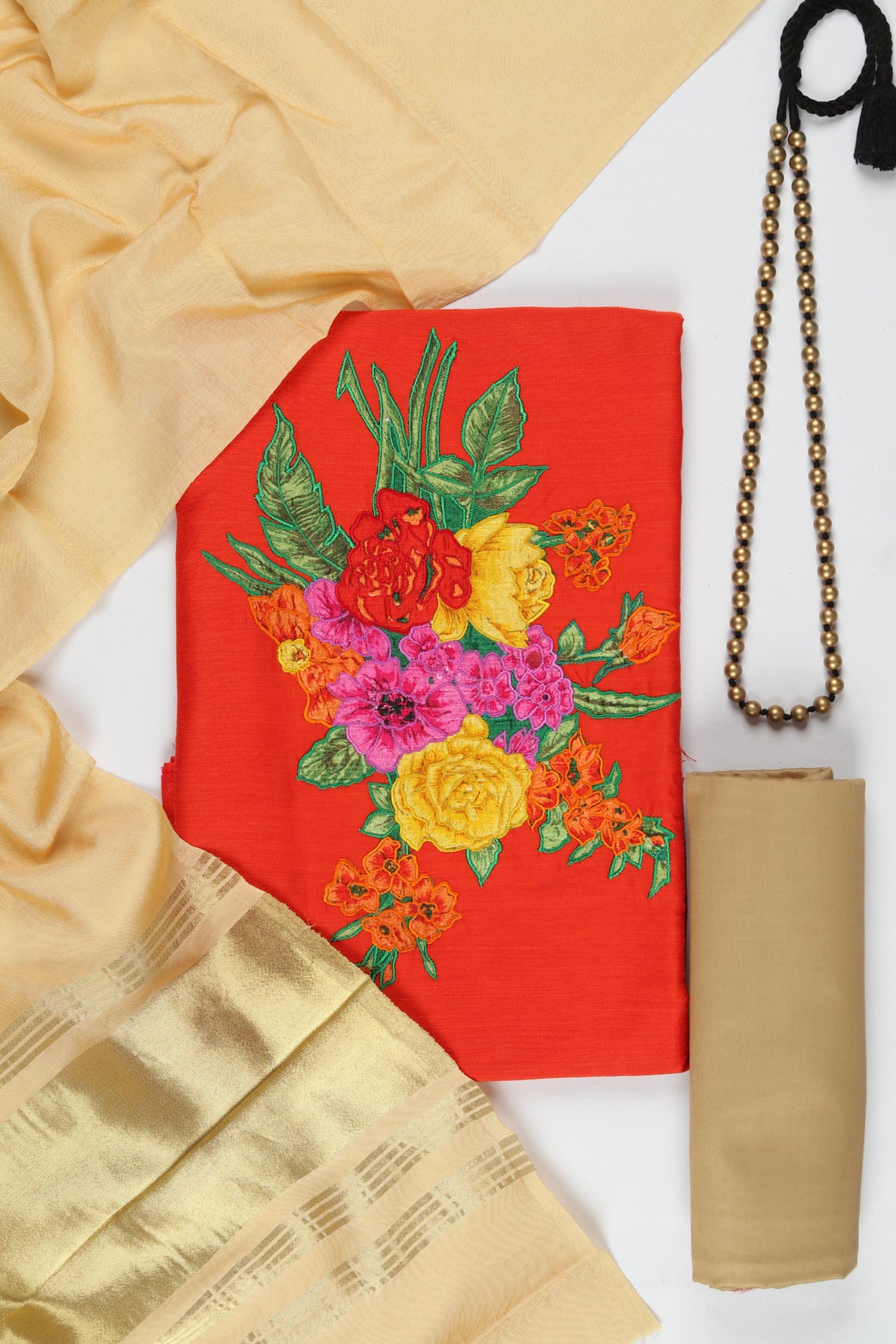 3 Piece Unstitched Set -333