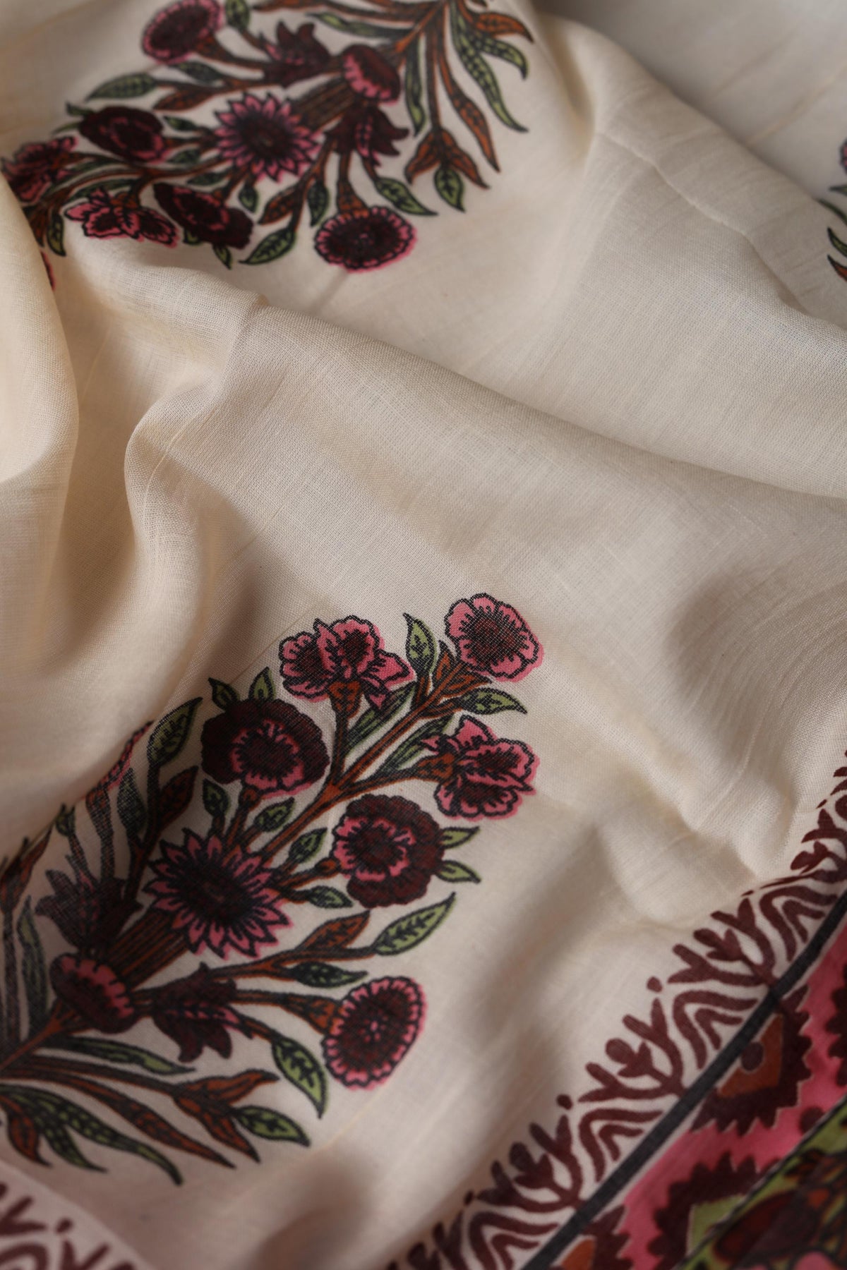 Cotton Piece Unstitched Suit Set – Classic Ethnic Style-342