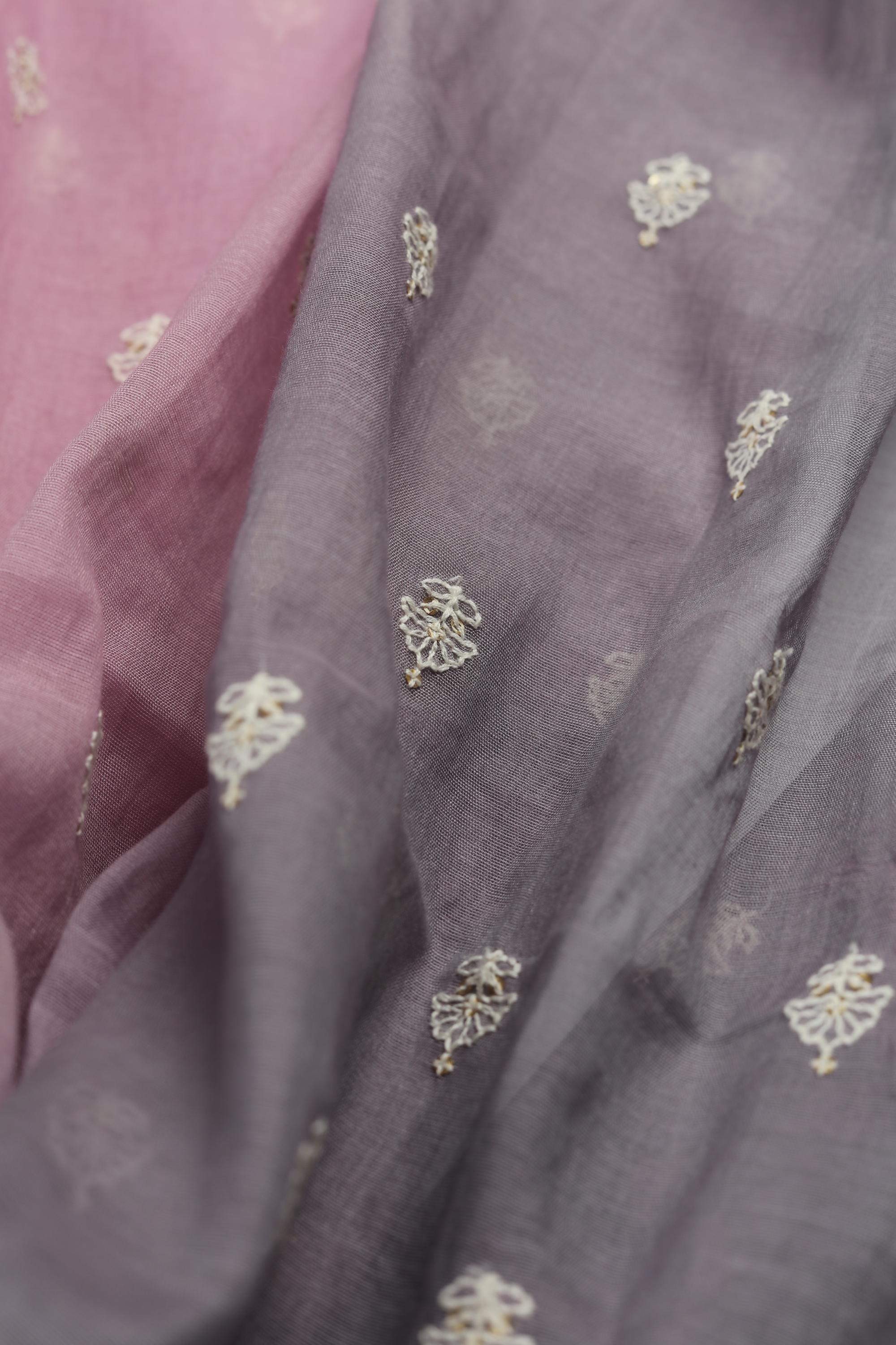 embroidered Mul Chanderi SO2