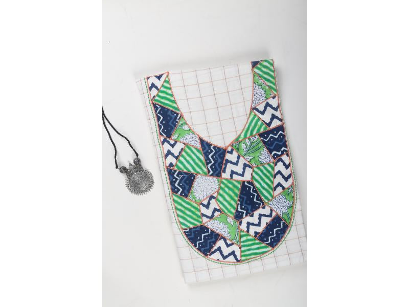 GAWAKSH SIGNATURE COLLAGE TOP FABRIC-16