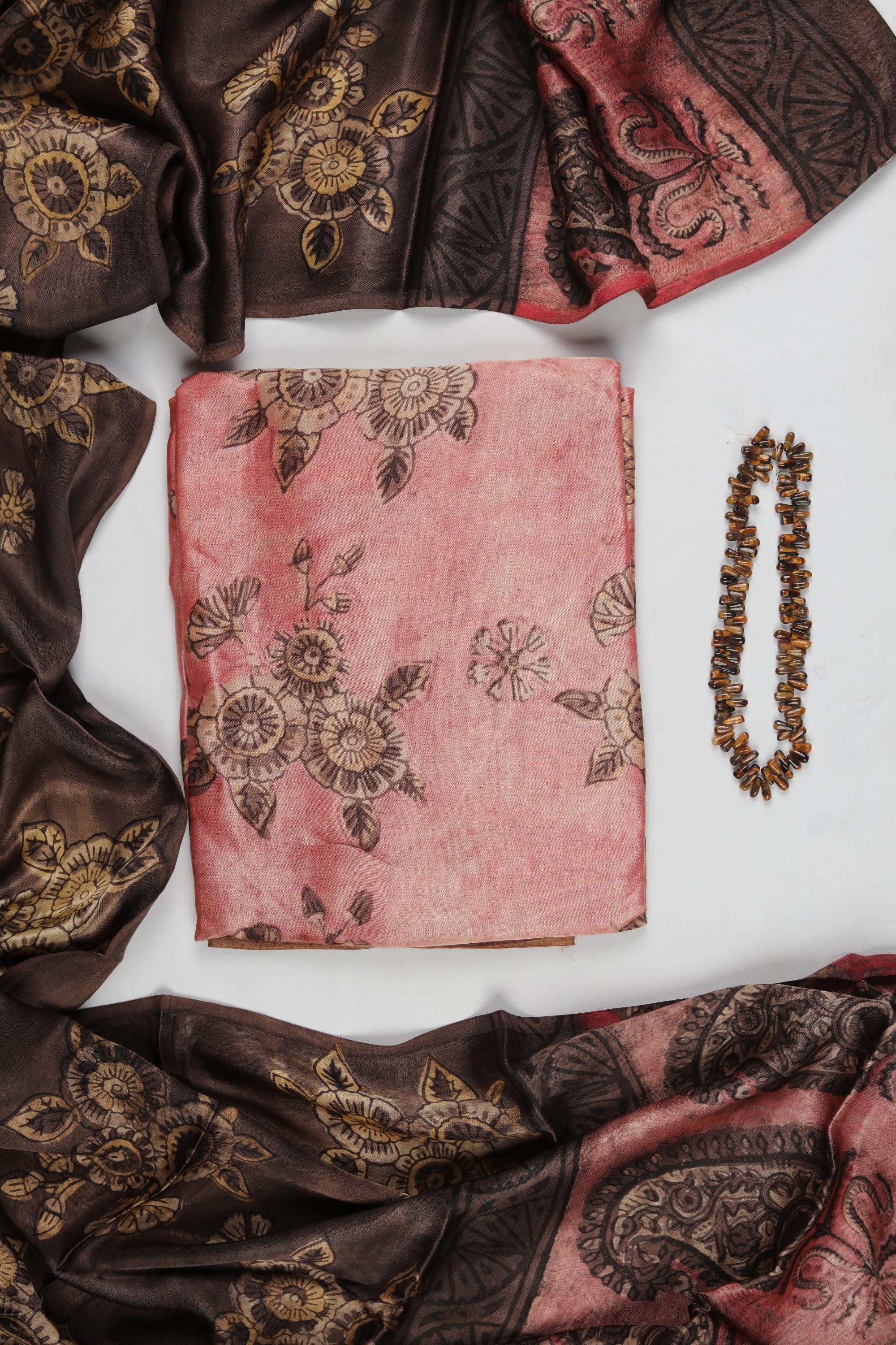 Premium Tussar by Modal Set -286