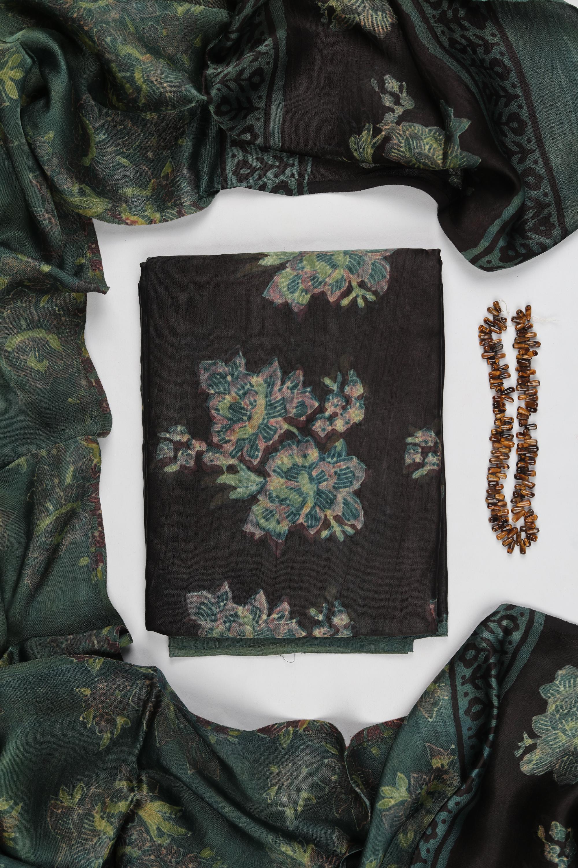 Premium Tussar by Modal Set -287