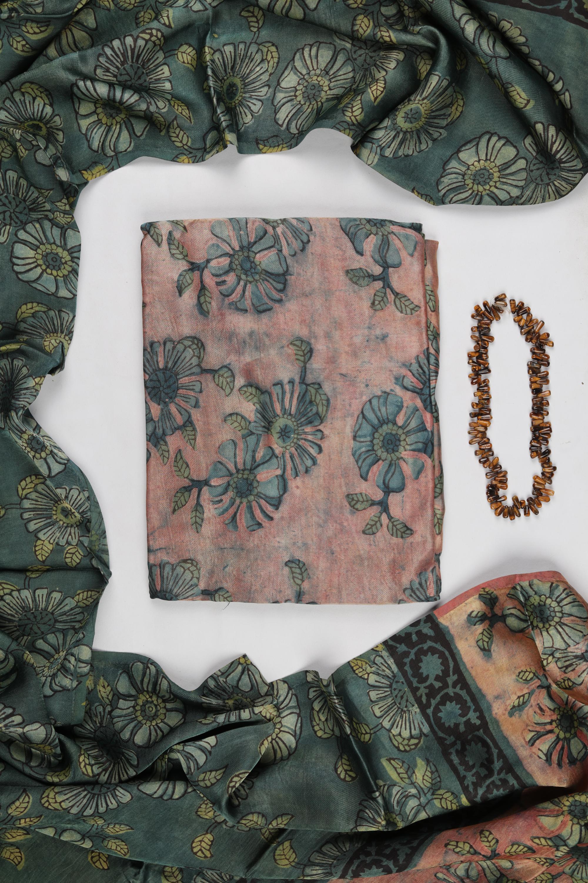 Premium Tussar by Modal Set -291