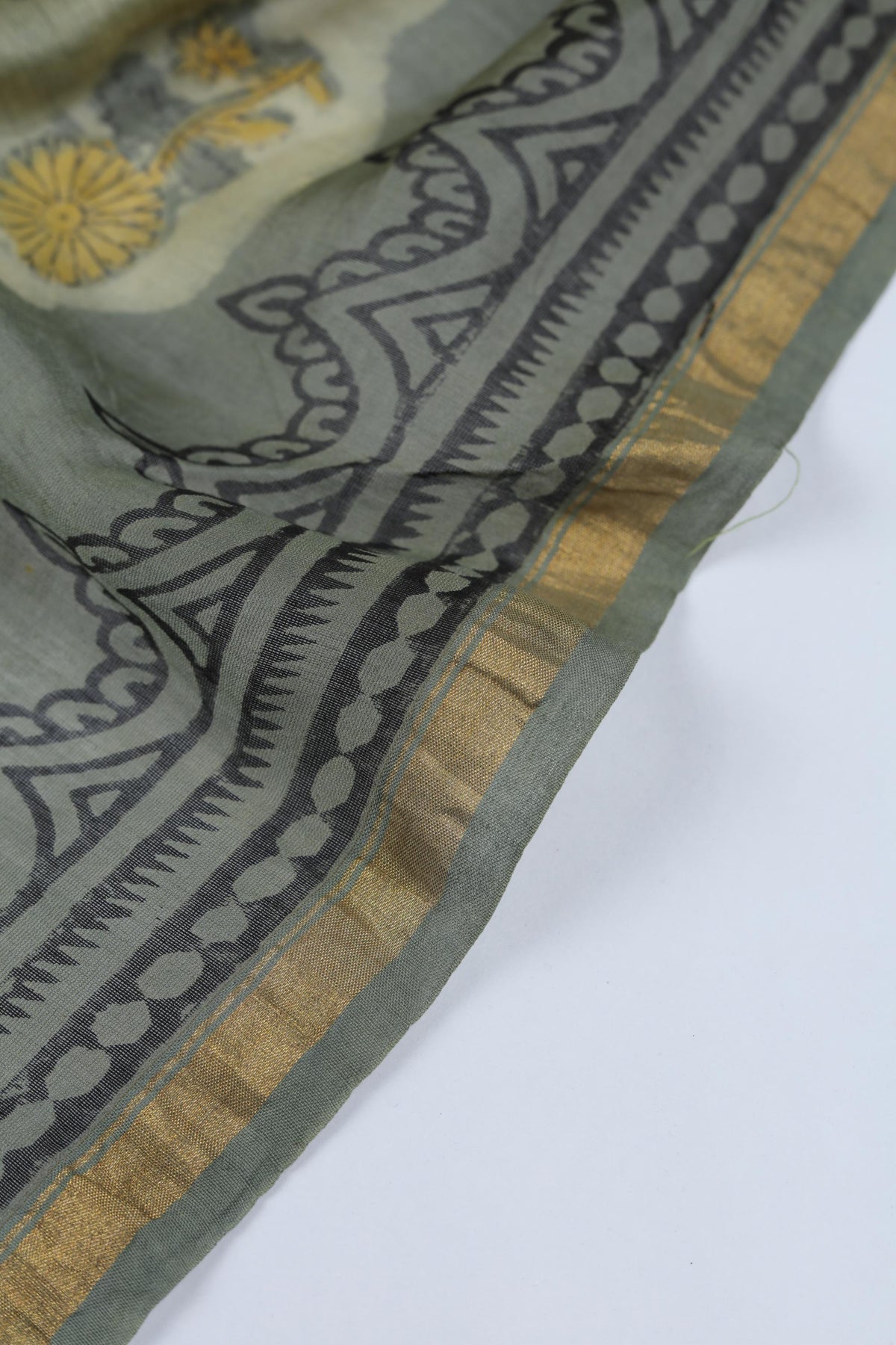 Chanderi Silk Piece Unstitched Suit Set – Classic Ethnic Style-361