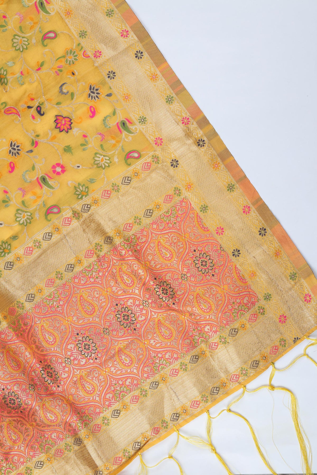 Raw Silk Piece Unstitched Suit Set – Classic Ethnic Style-364