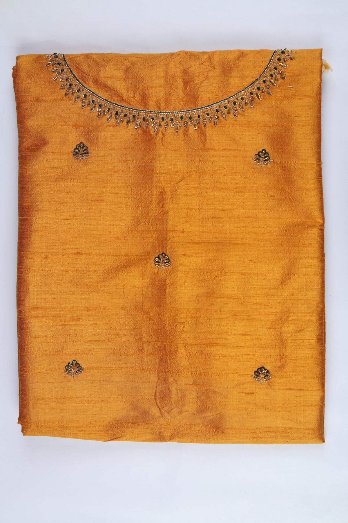 Raw Silk Piece Unstitched Suit Set – Classic Ethnic Style-368