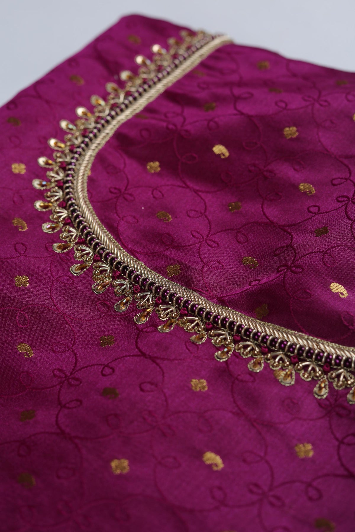 Banarasi Silk Piece Unstitched Suit Set – Classic Ethnic Style-370