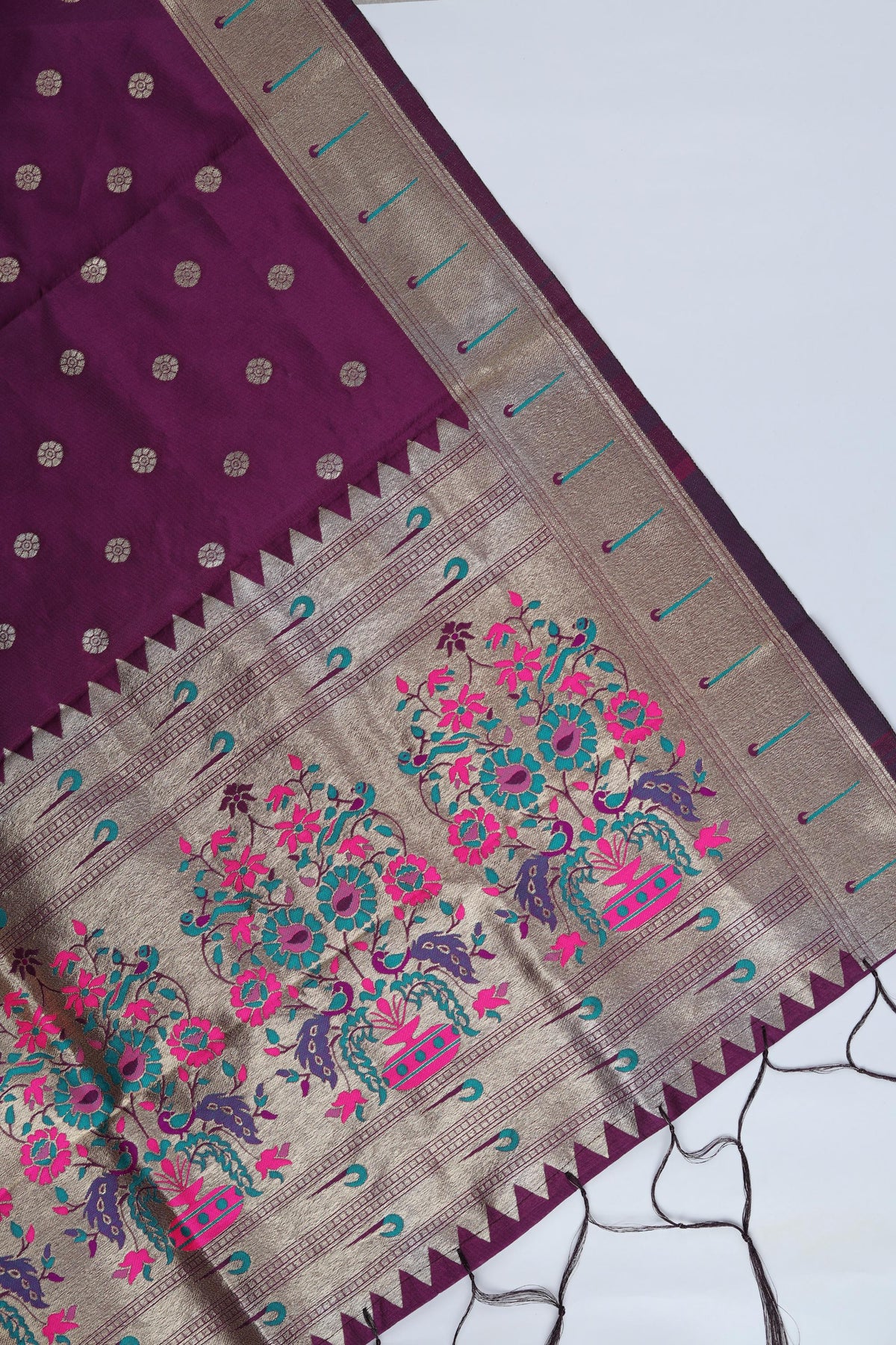 Banarasi Silk Piece Unstitched Suit Set – Classic Ethnic Style-370