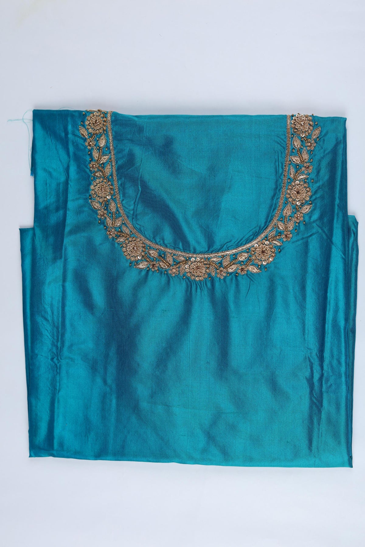 pure Silk Piece Unstitched Suit Set – Classic Ethnic Style-373