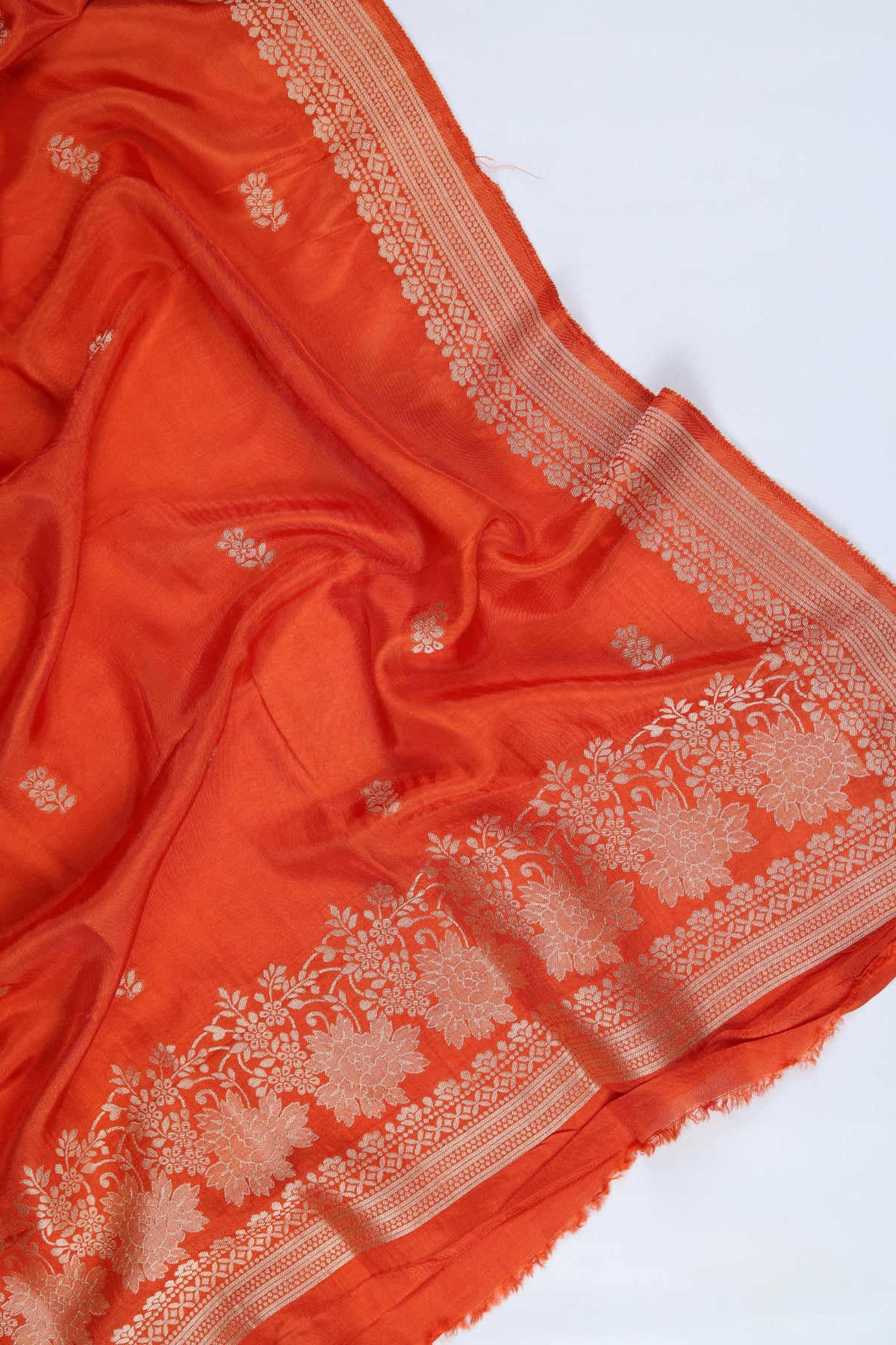 Raw Silk 3 Piece Unstitched Suit Set – Classic Ethnic Style-389