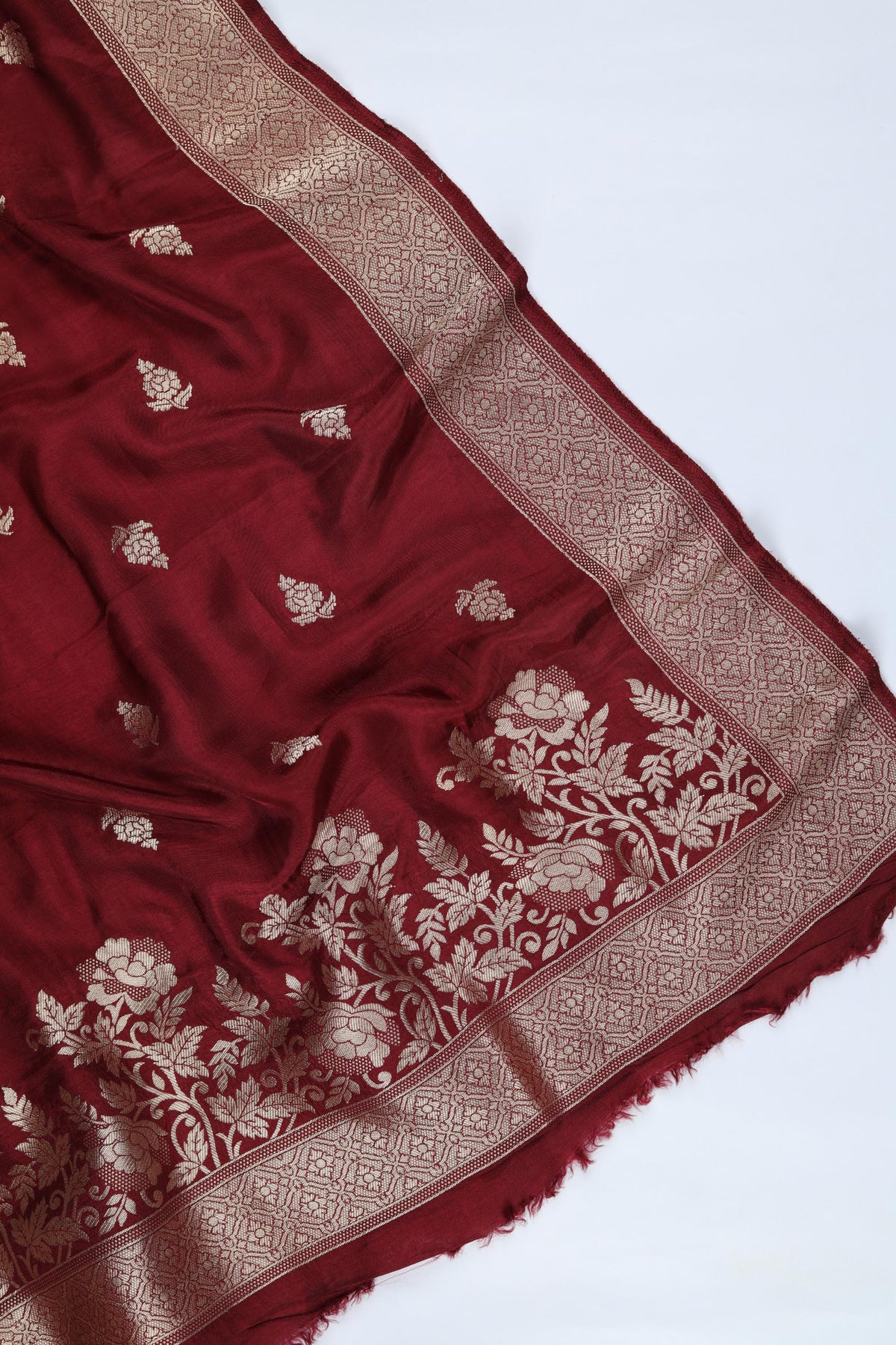 Pure Silk 3 Piece Unstitched Suit Set – Classic Ethnic Style-395