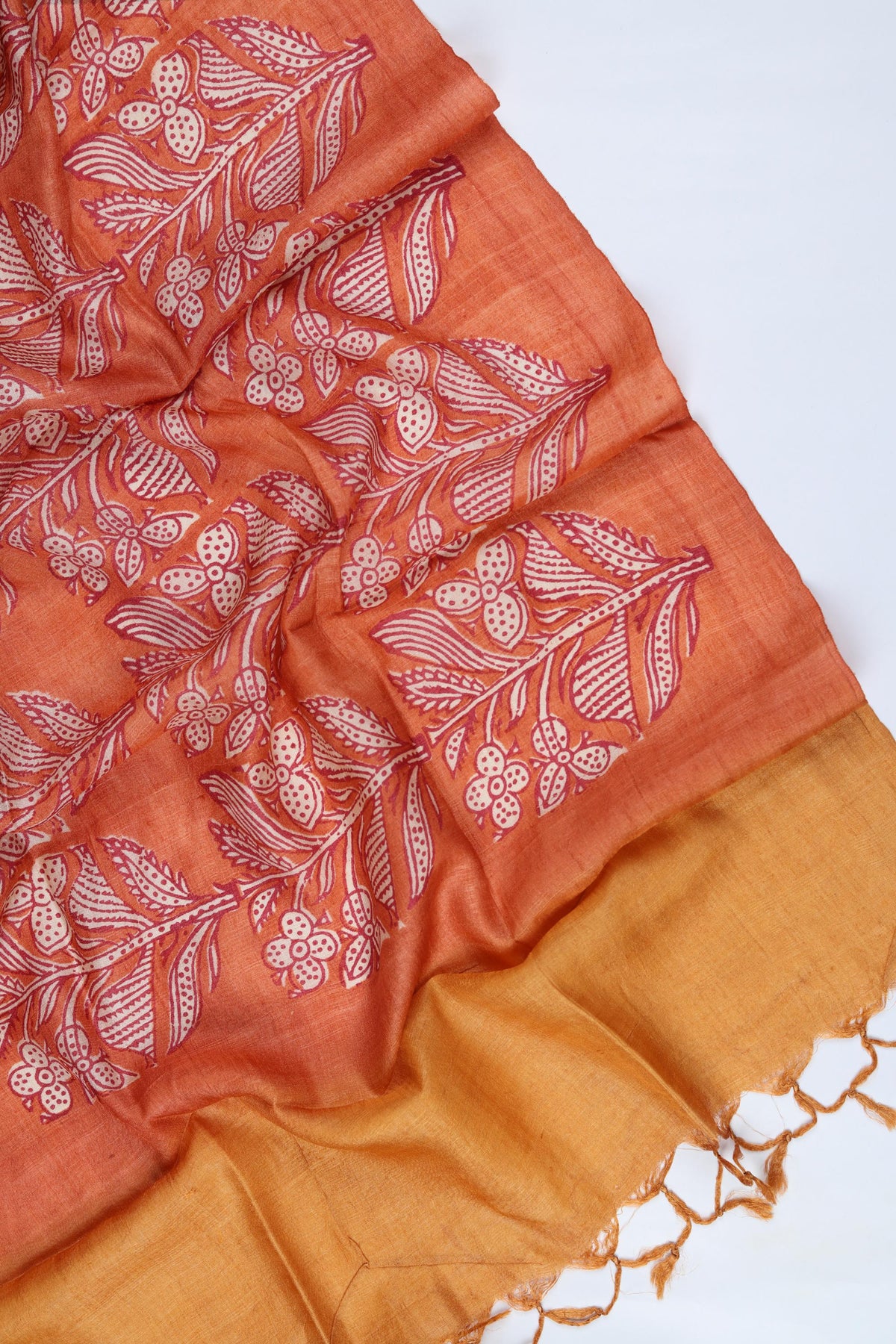 Raw Silk 3 Piece Unstitched Suit Set – Classic Ethnic Style-393