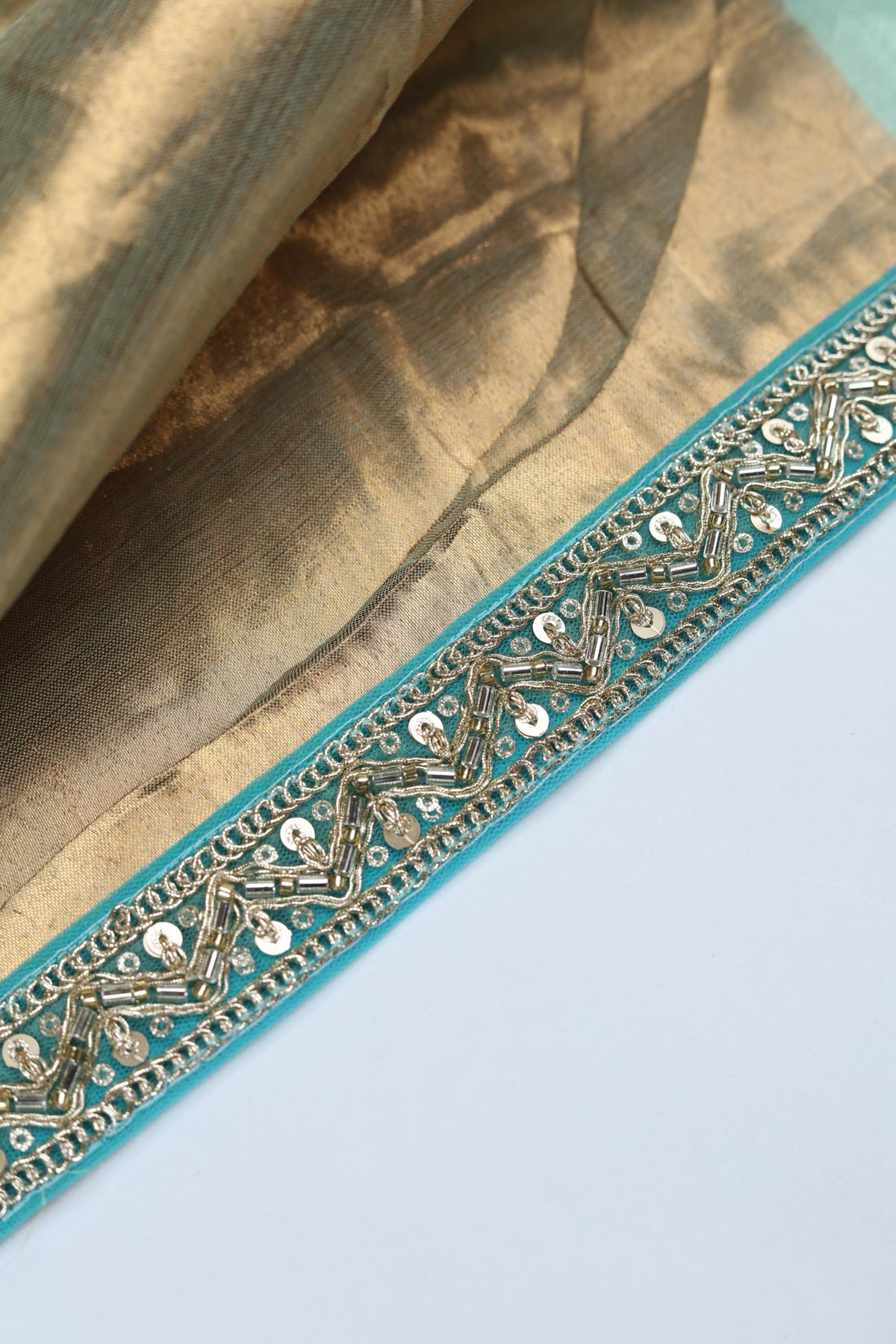 Chanderi Silk 3 Piece Unstitched Suit Set – Classic Ethnic Style-400