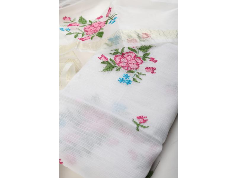 Pink  Floral Kota