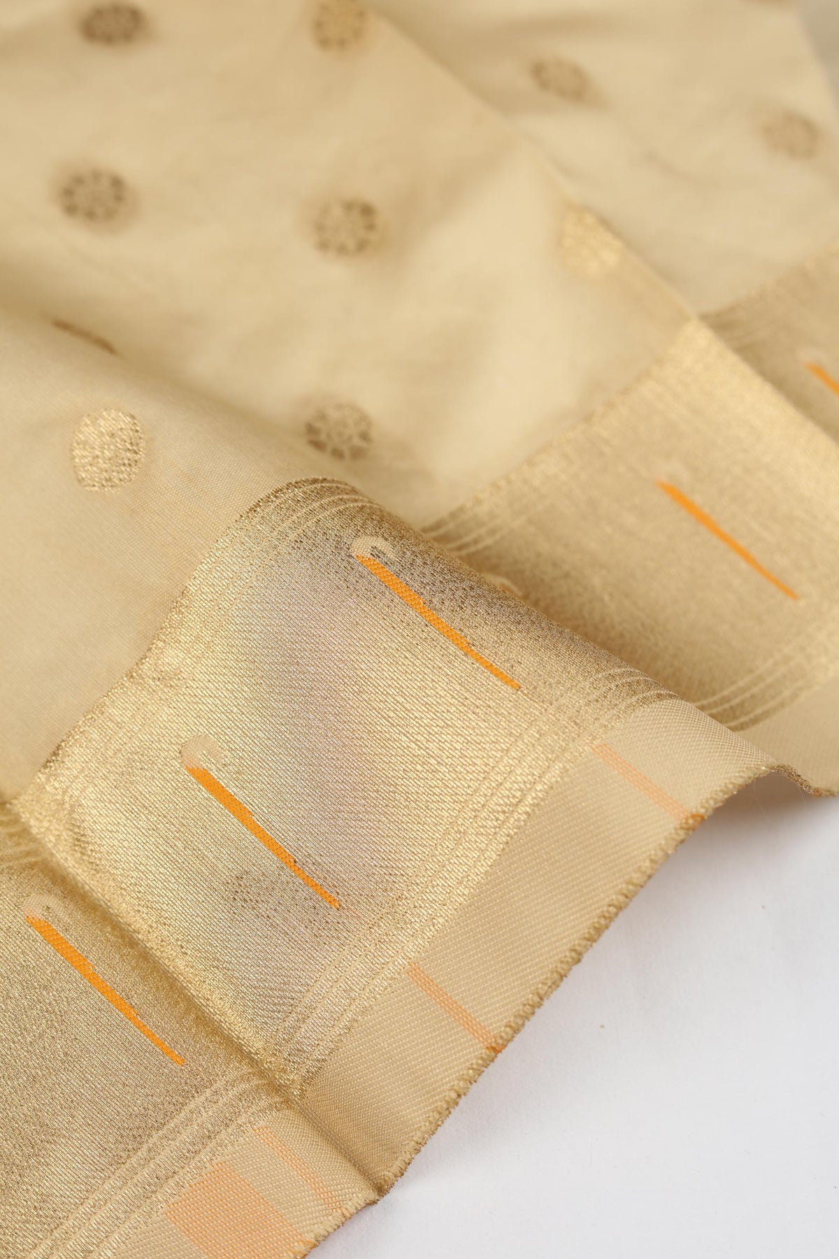 Raw Silk 3 Piece Unstitched Suit Set – Classic Ethnic Style-429