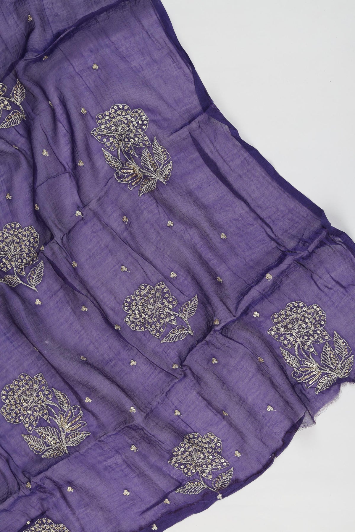 Blended Silk 3 Piece Unstitched Suit Set – Classic Ethnic Style-413