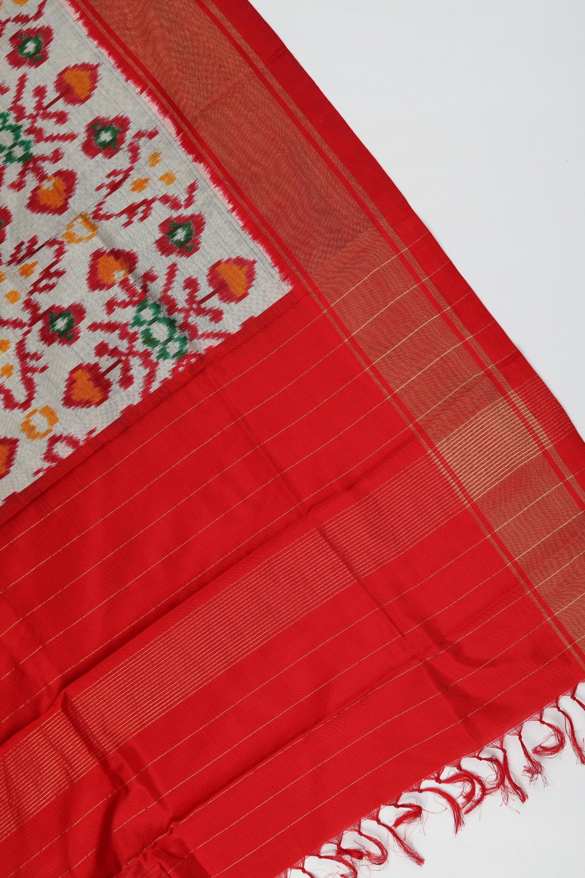 Raw Silk 3 Piece Unstitched Suit Set – Classic Ethnic Style-447