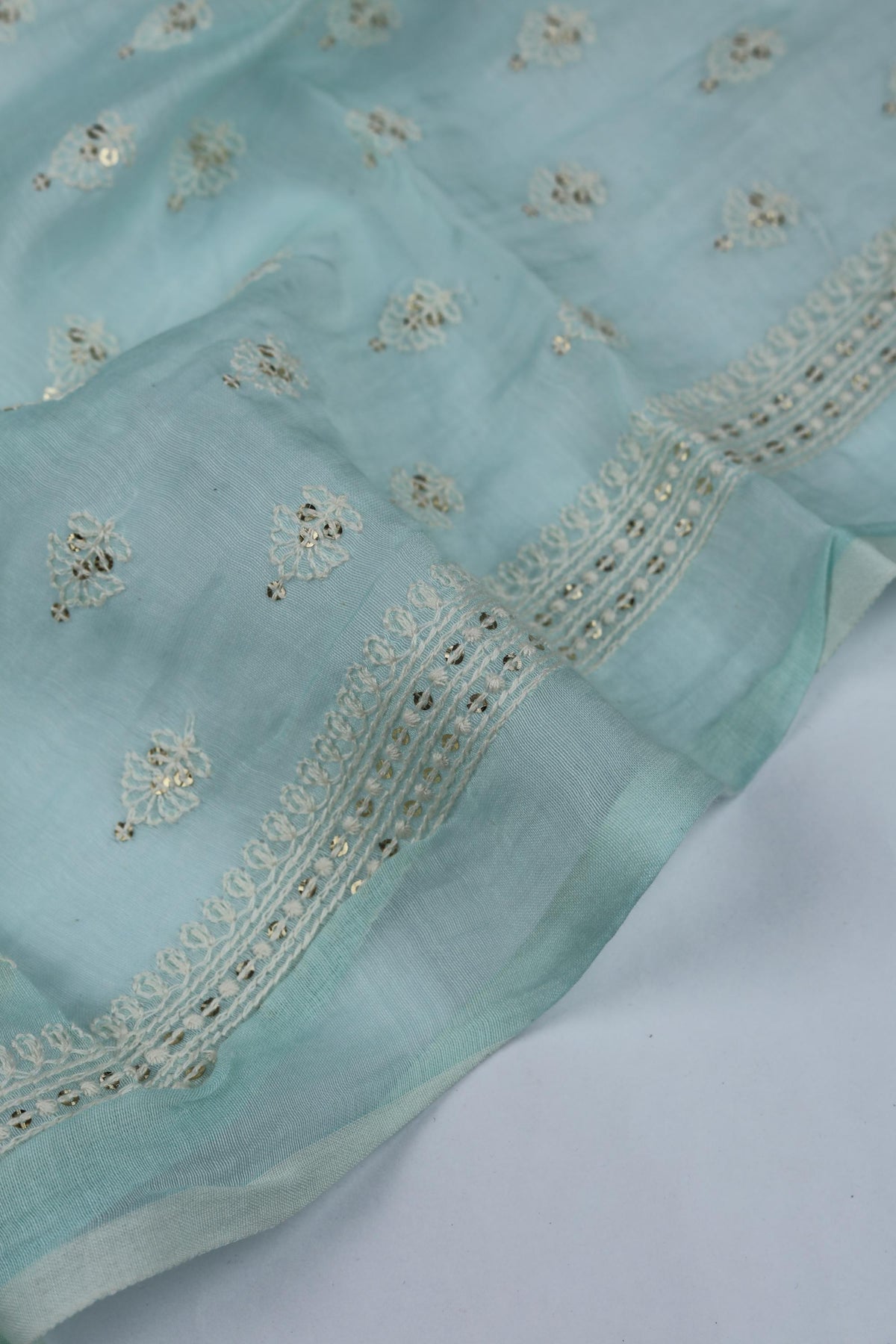 Cotton Silk 3 Piece Unstitched Suit Set – Classic Ethnic Style-419