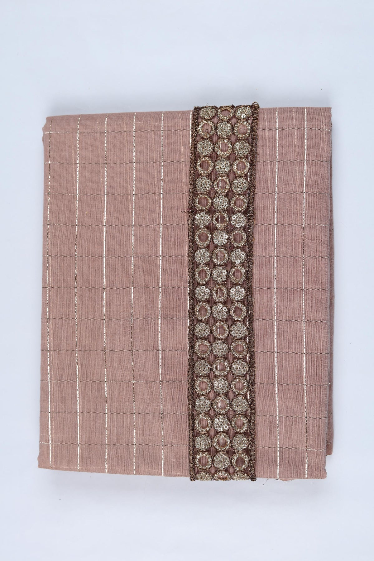 Cotton 3 Piece Unstitched Suit Set – Classic Ethnic Style-449