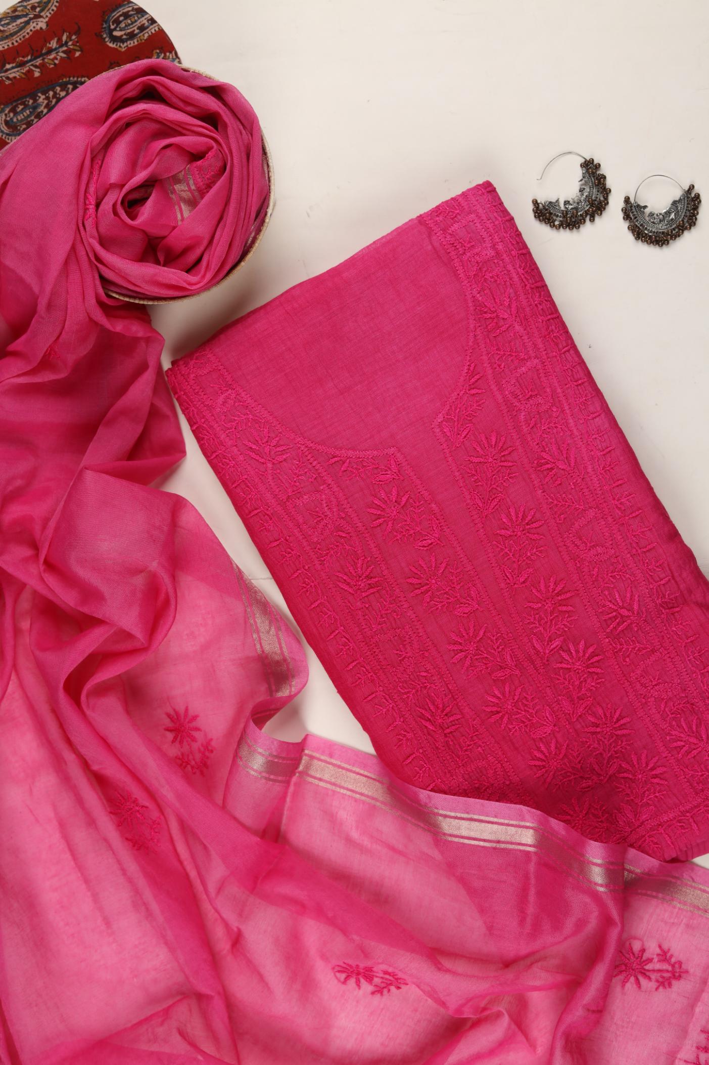 Mul Chanderi Set -29