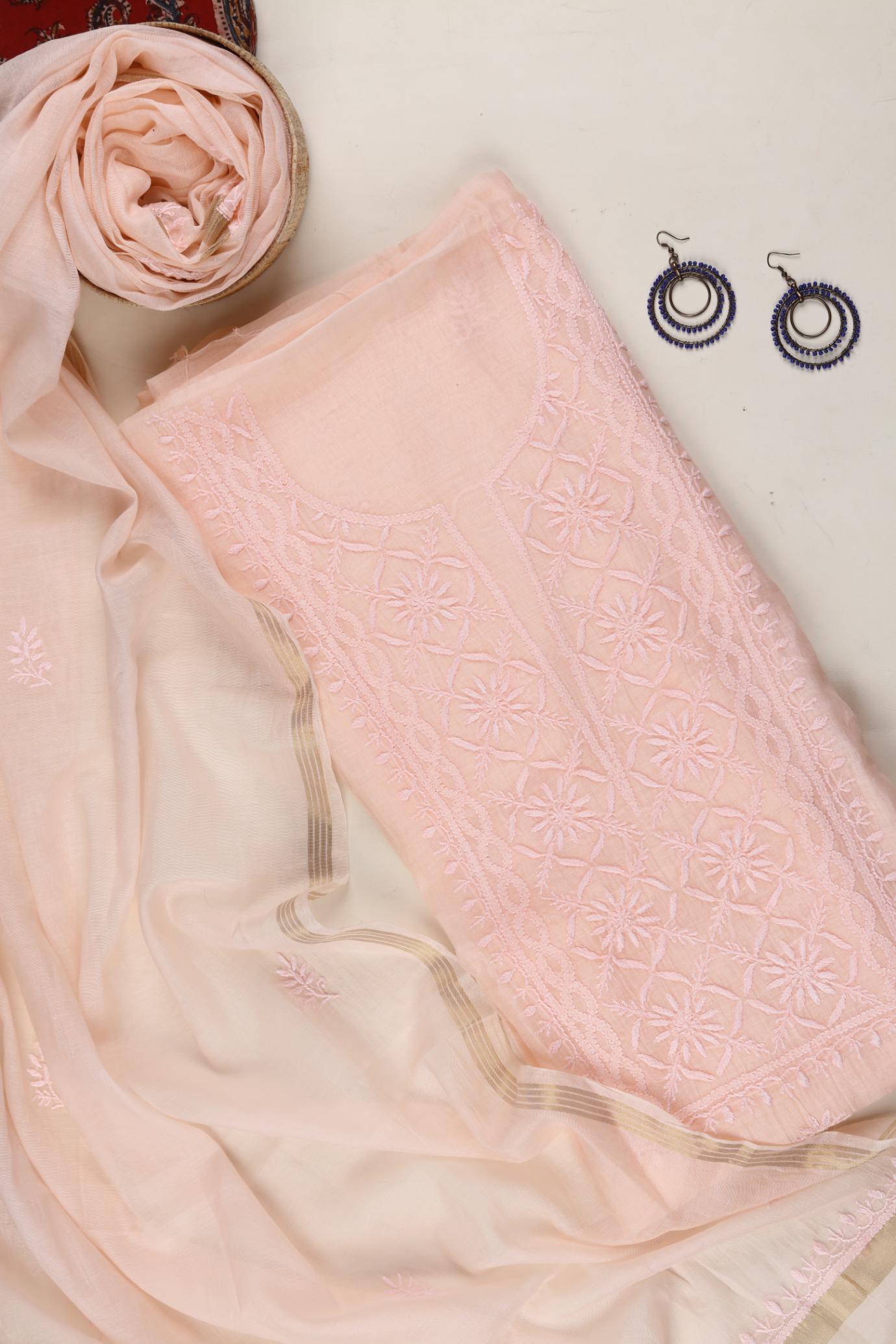 Mul Chanderi Set -22