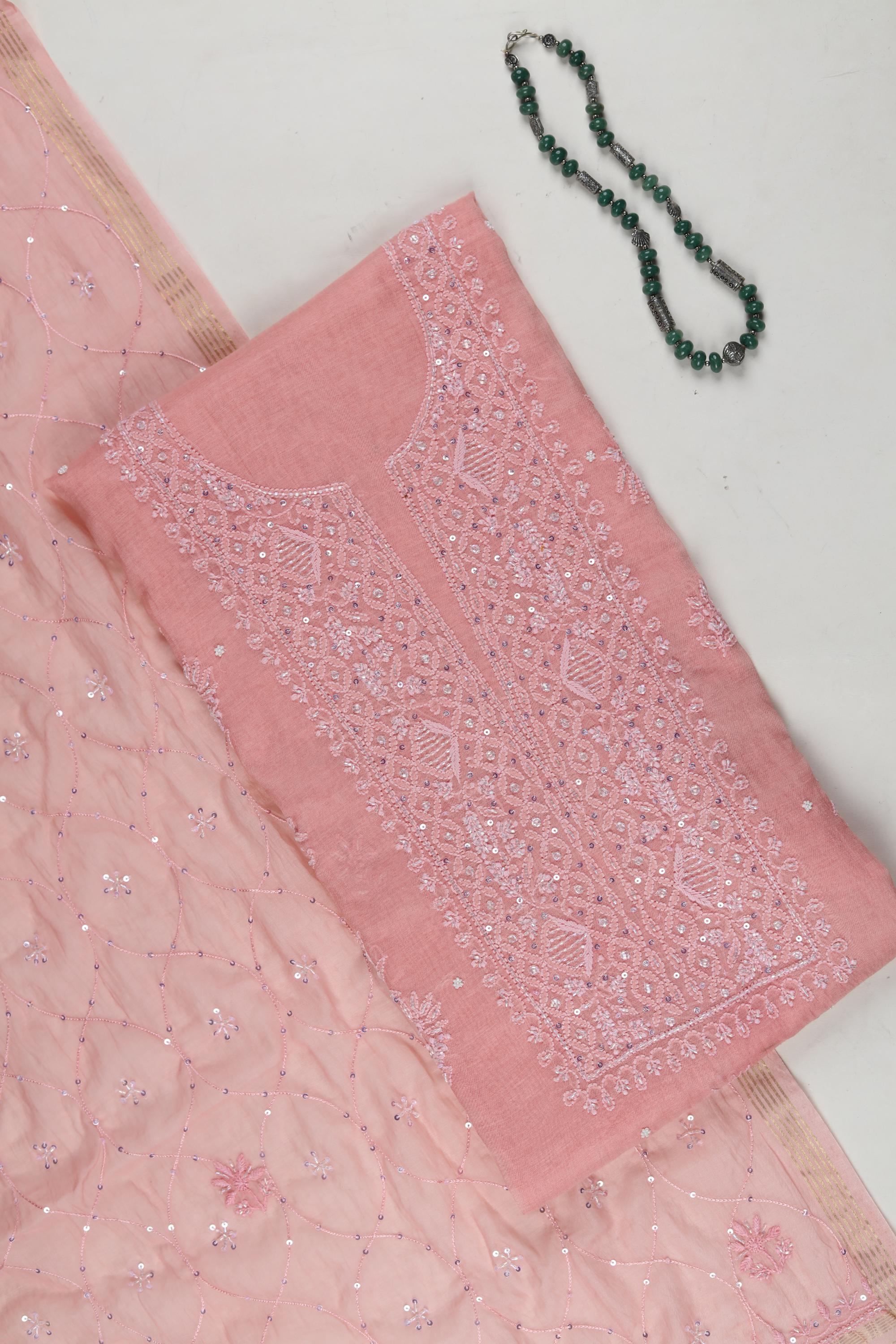 Mul Chanderi Set -39