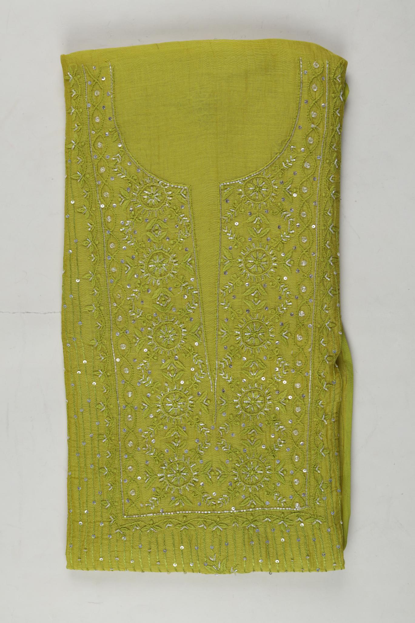 Mul Chanderi Set -40