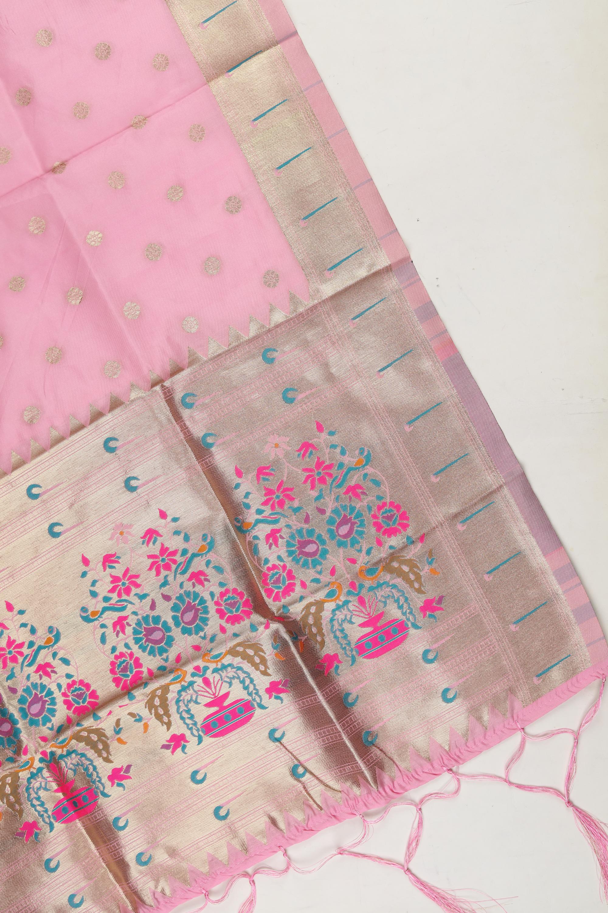 Tissue  Paithani  Set -42