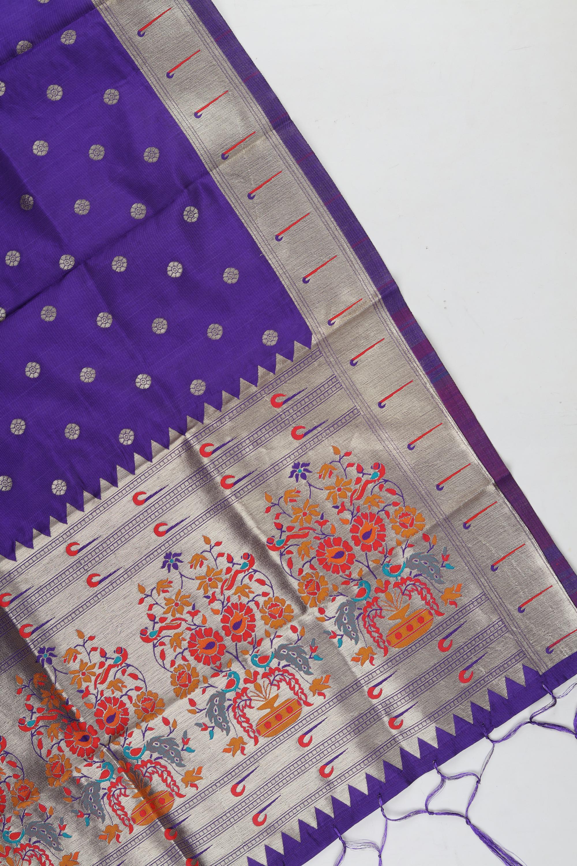 Tissue  Paithani  Set -43