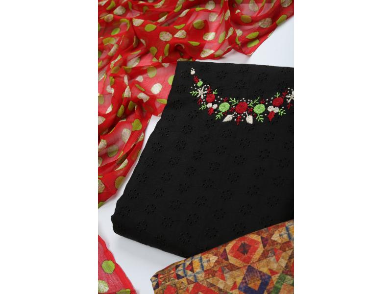 Chiffon Dupatta Set of 3