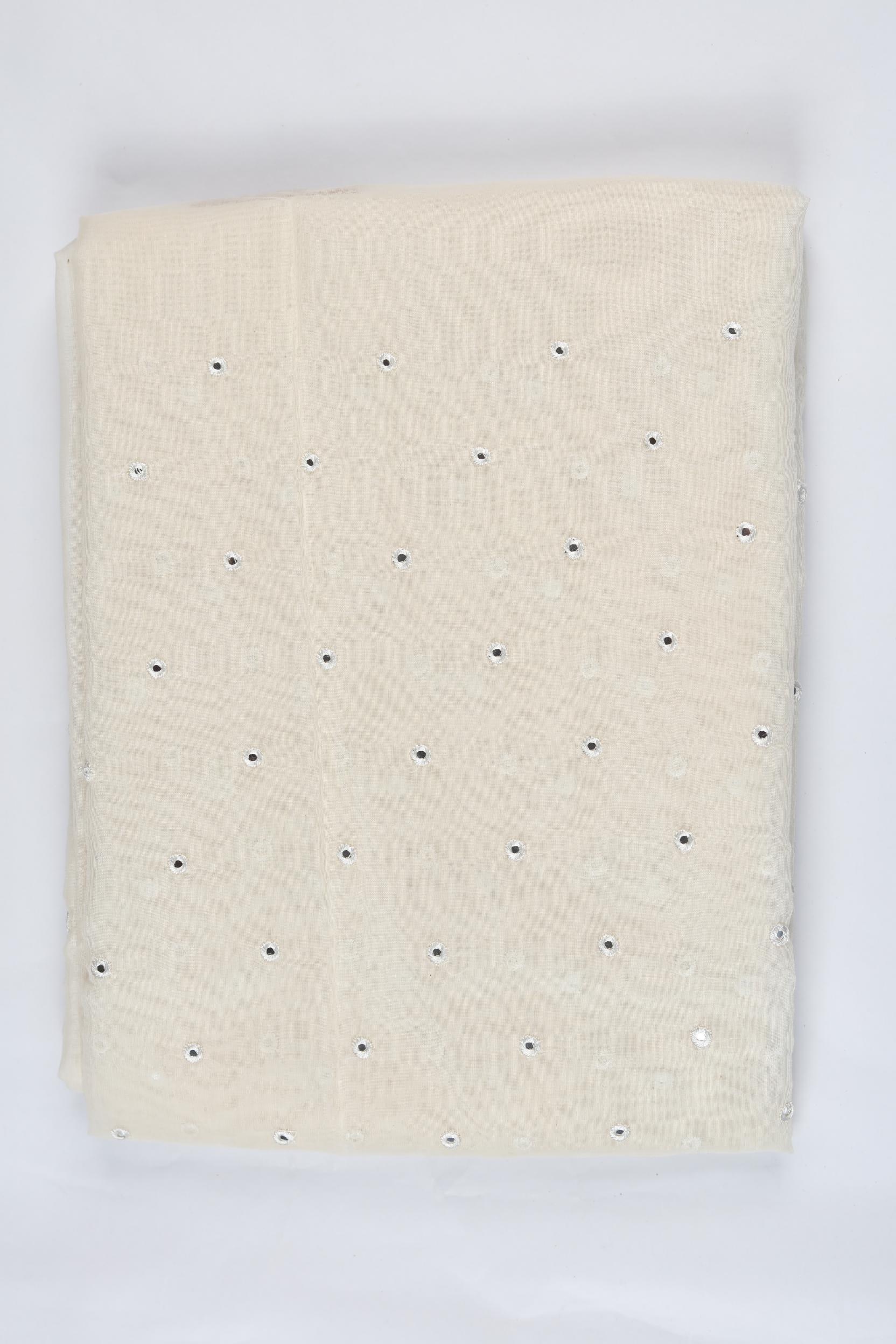 Chanderi 3 Piece Unstitched Suit Set – Elegant Ethnic Design-314