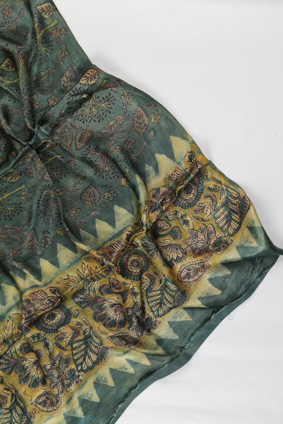 Premium Tussar Modal 2 Piece Unstitched Kurta & Dupatta Set – Traditional Weave-323