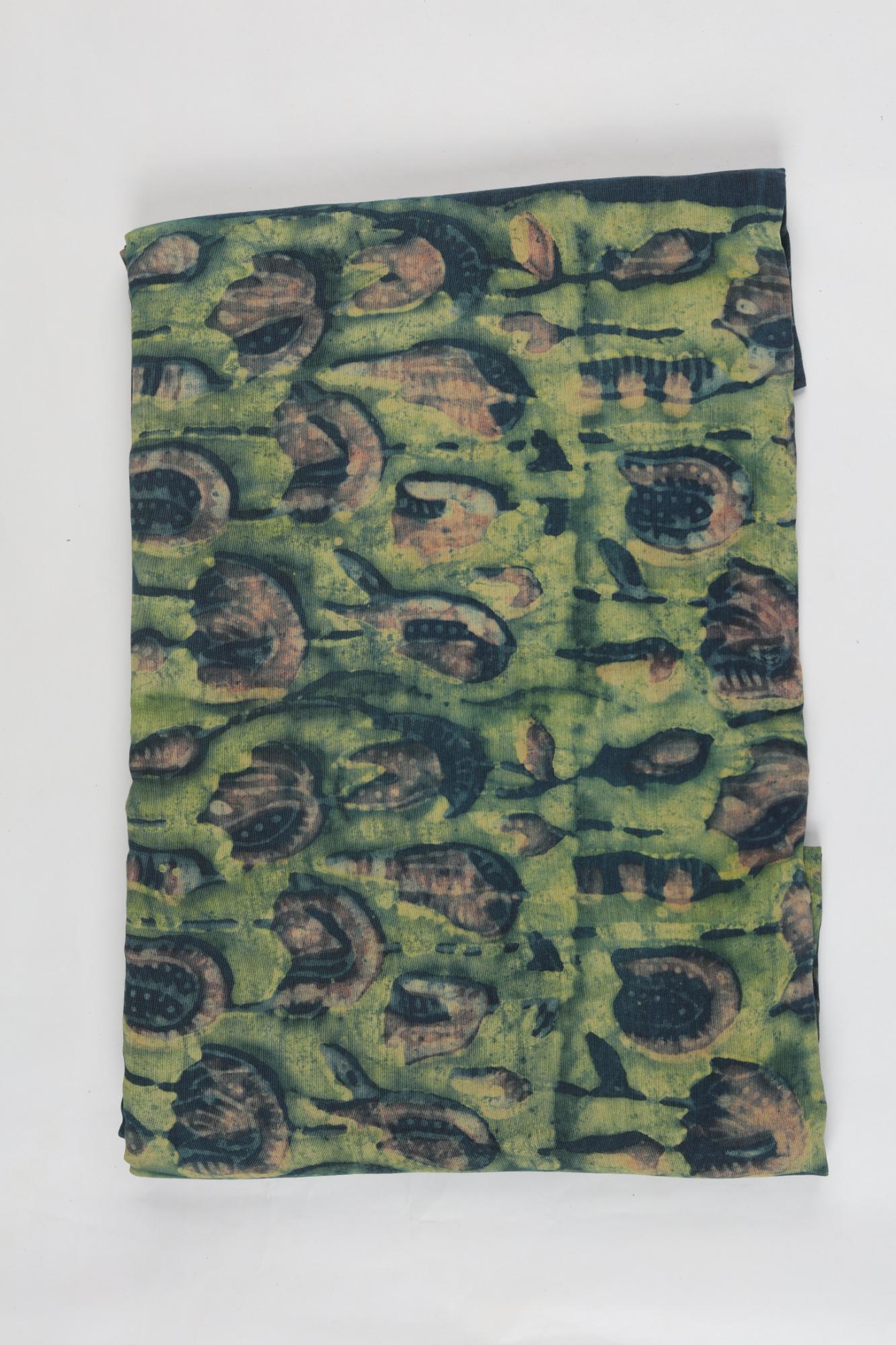 Premium Tussar Modal 2 Piece Unstitched Kurta & Dupatta Set – Traditional Weave-327