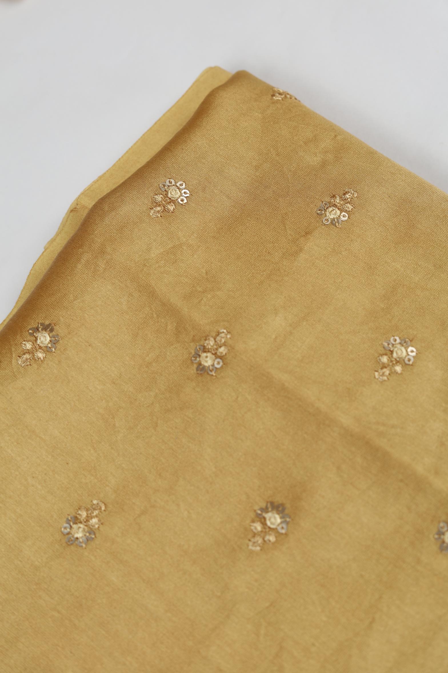 Chanderi 3 Piece Unstitched Suit Set – Traditional Weave-336