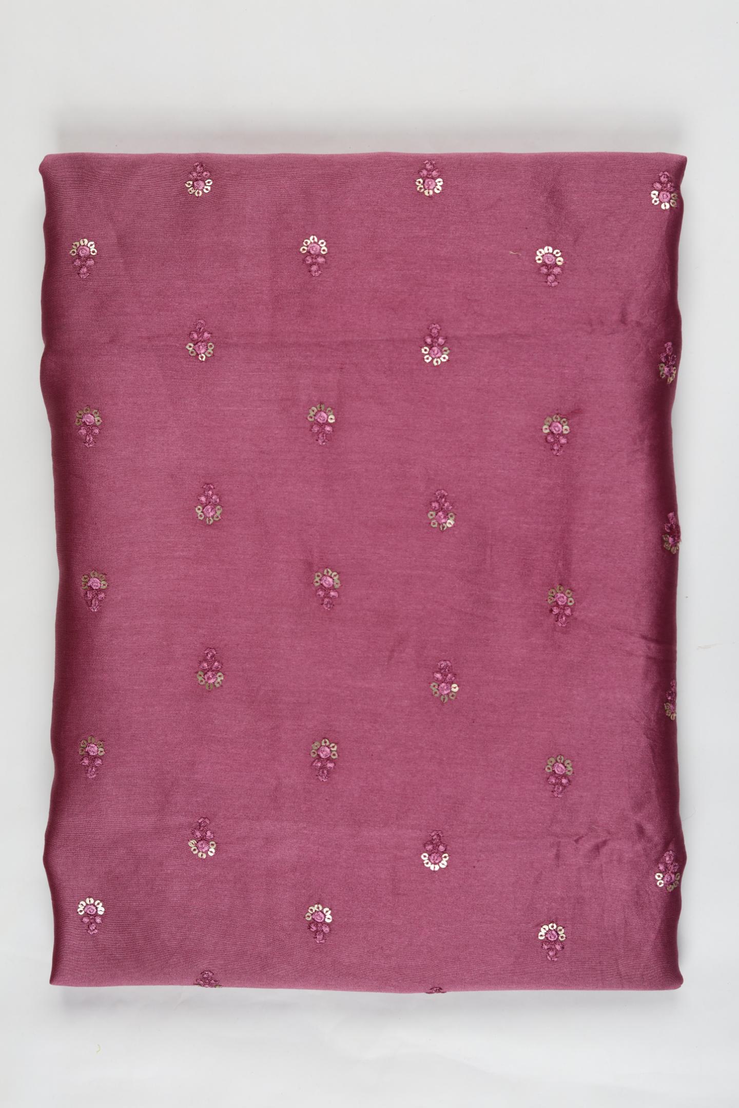 Chanderi 3 Piece Unstitched Suit Set – Traditional Weave-339