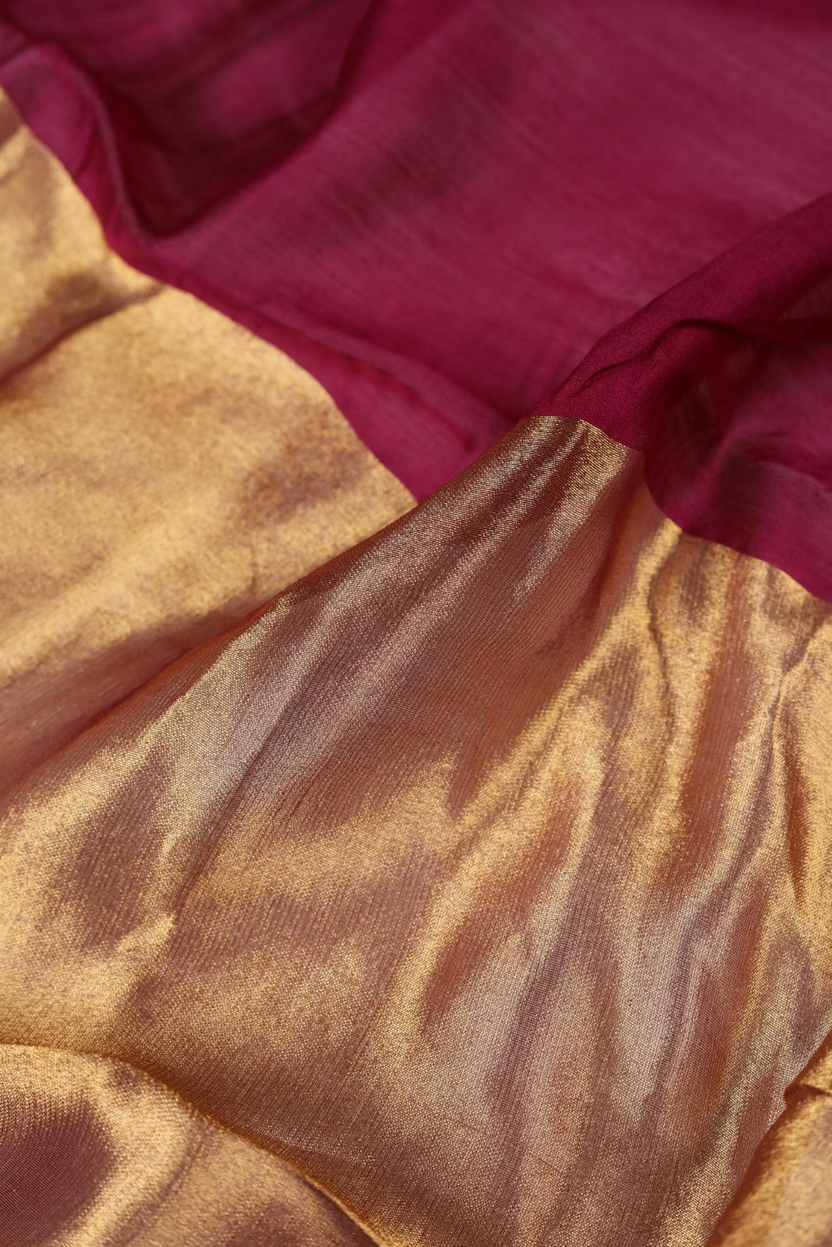 Chanderi 3 Piece Unstitched Suit Set – Traditional Weave-337