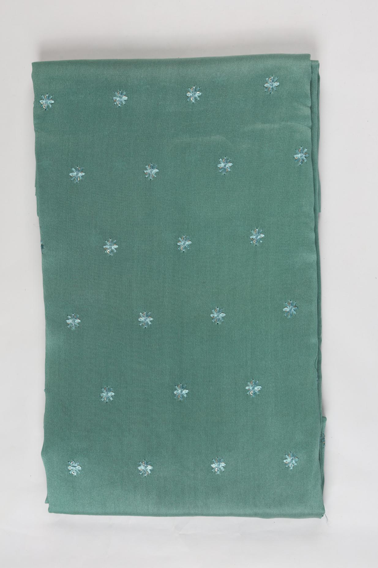 Chanderi 3 Piece Unstitched Suit Set – Traditional Weave-338