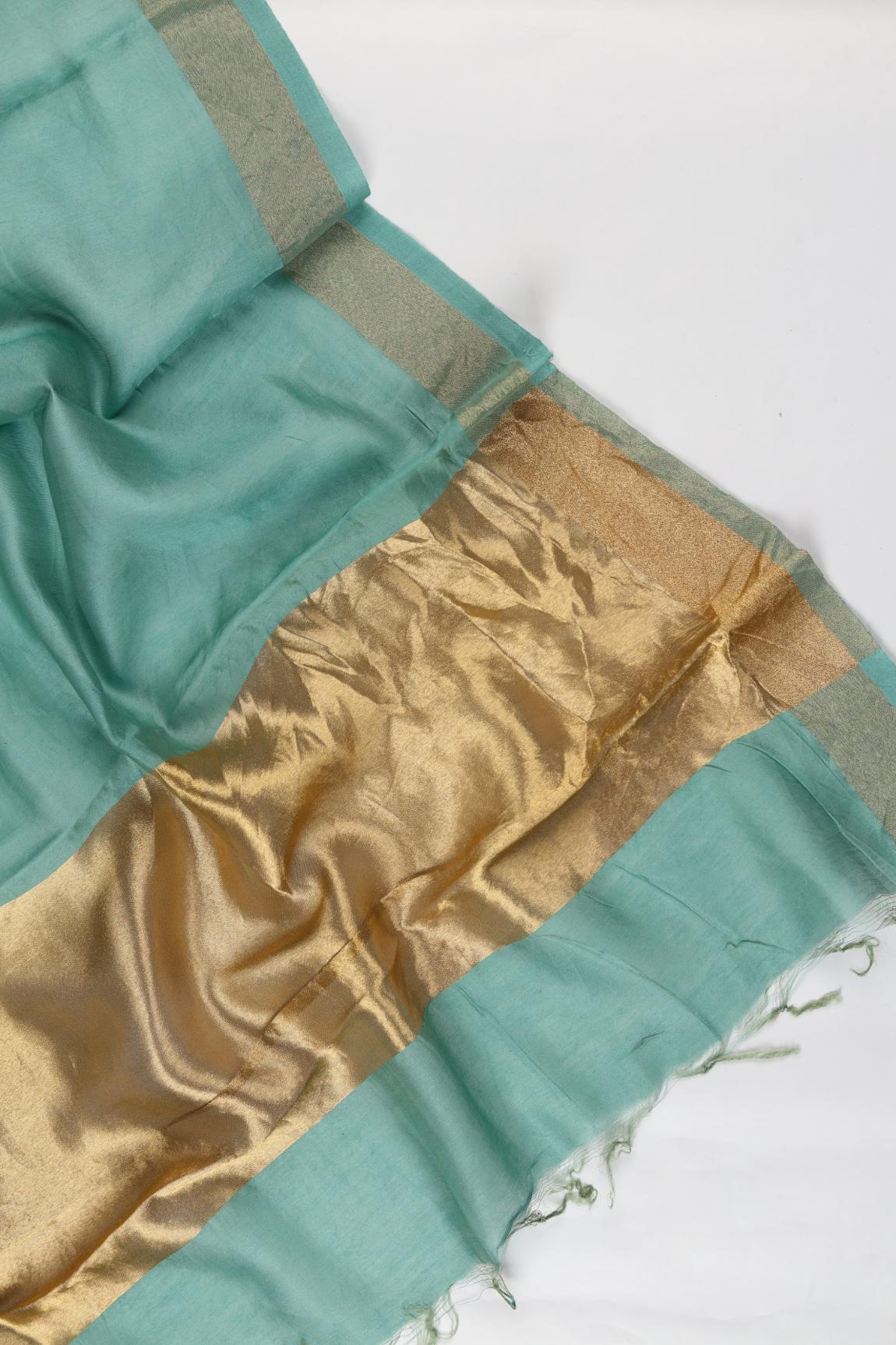 Chanderi 3 Piece Unstitched Suit Set – Traditional Weave-338